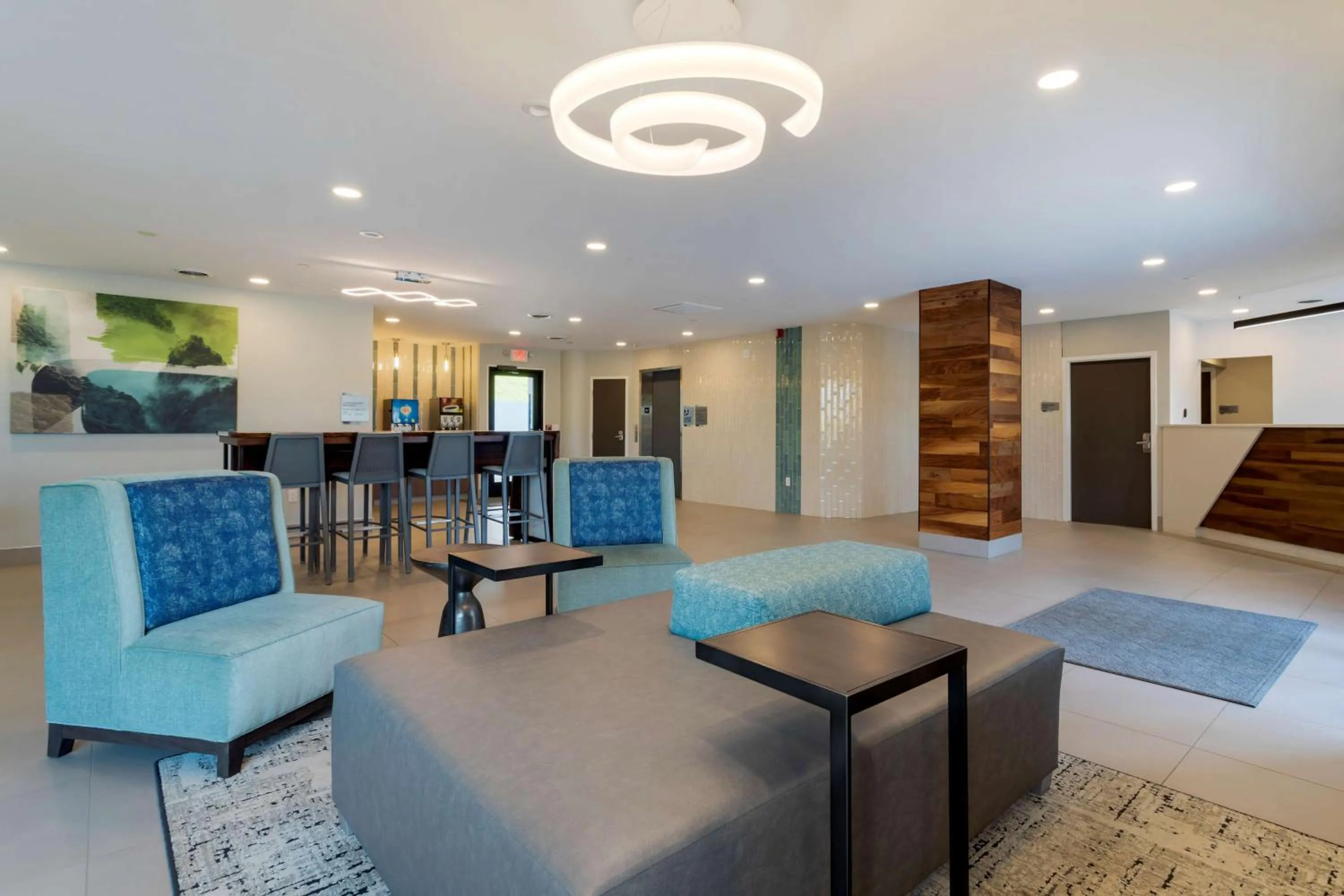 Lobby or reception in Hotel LeBlanc Best Western Signature Collection