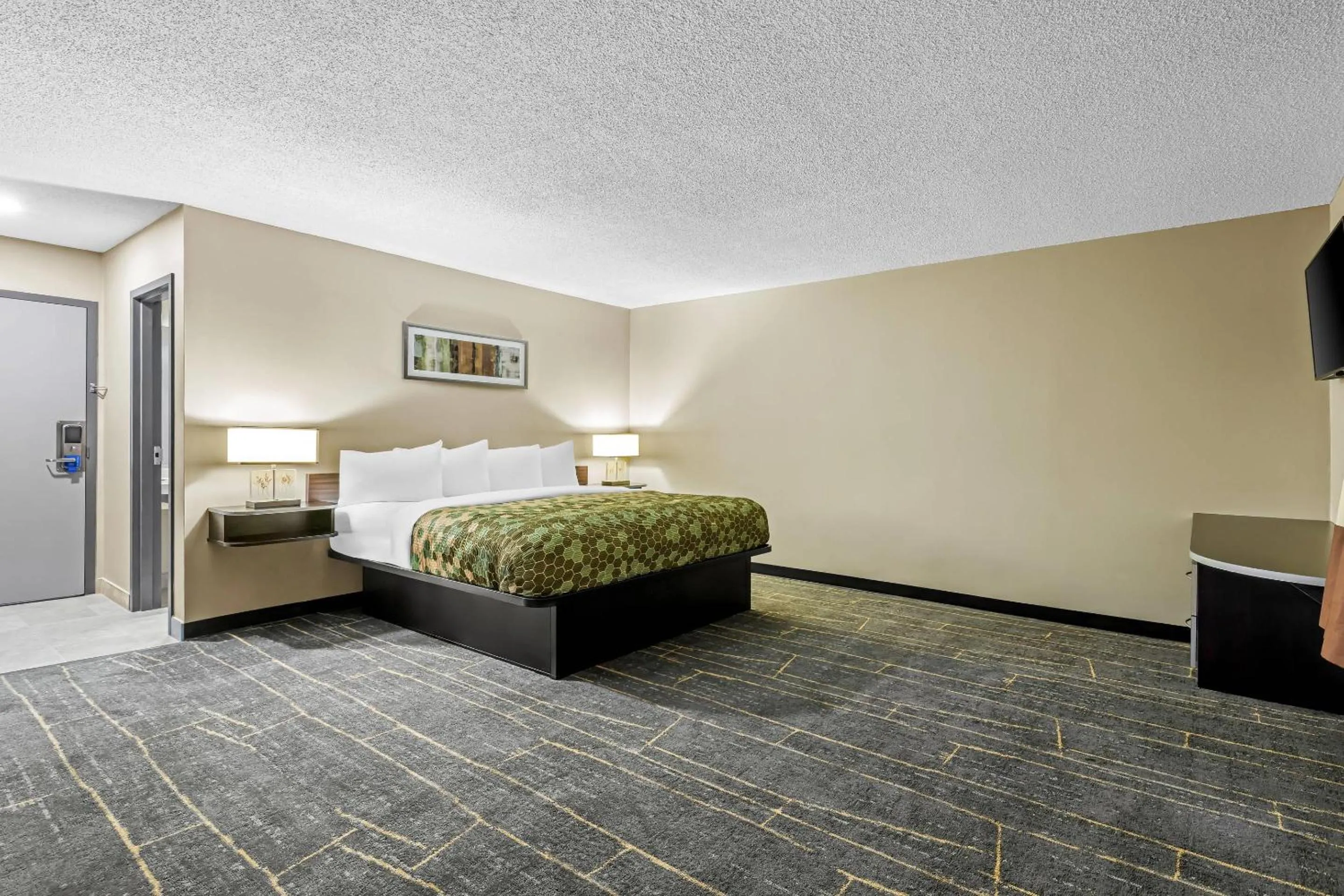 Bedroom, Bed in Rodeway Inn