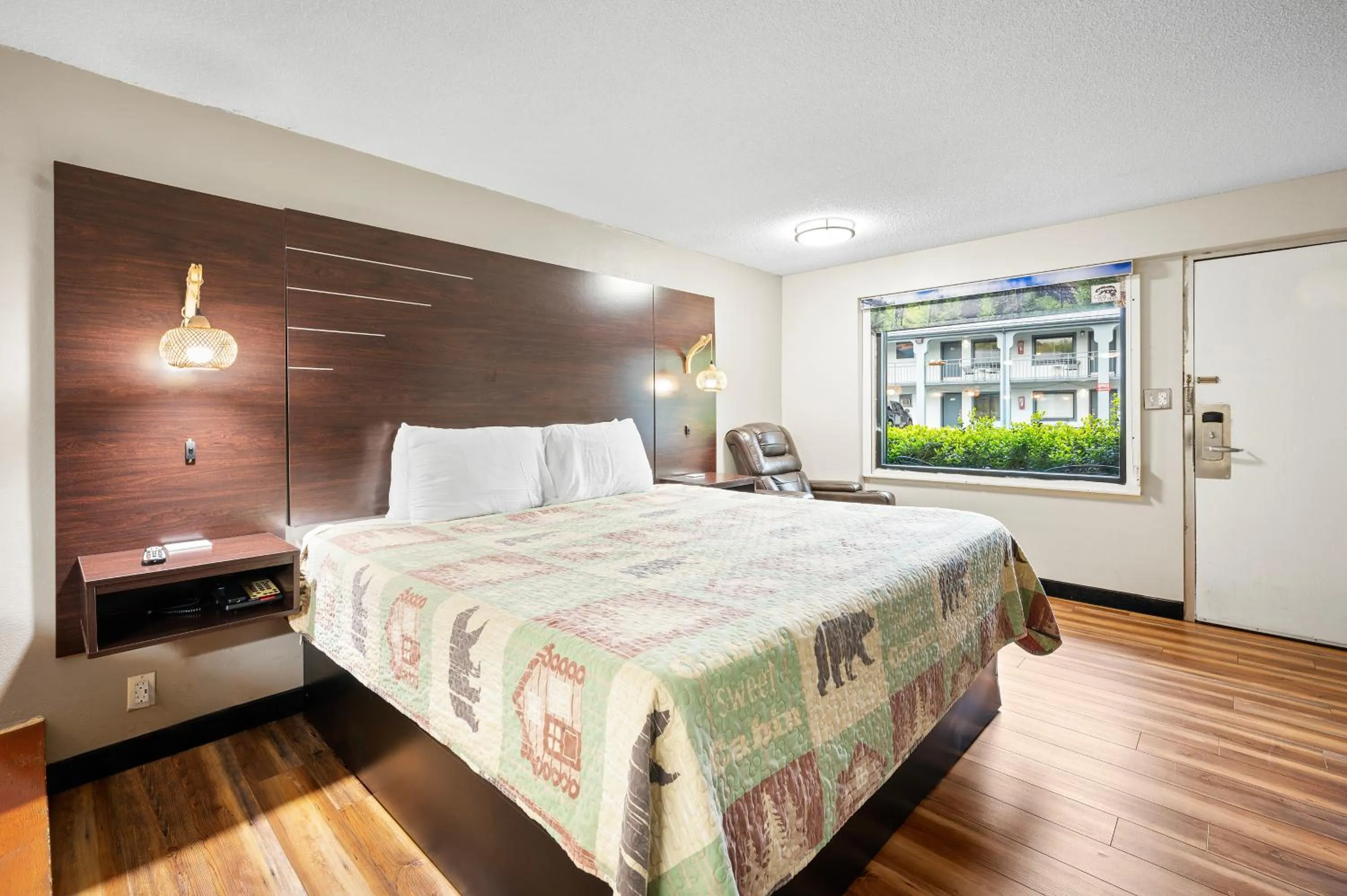 Bed in Country Town N' Suites