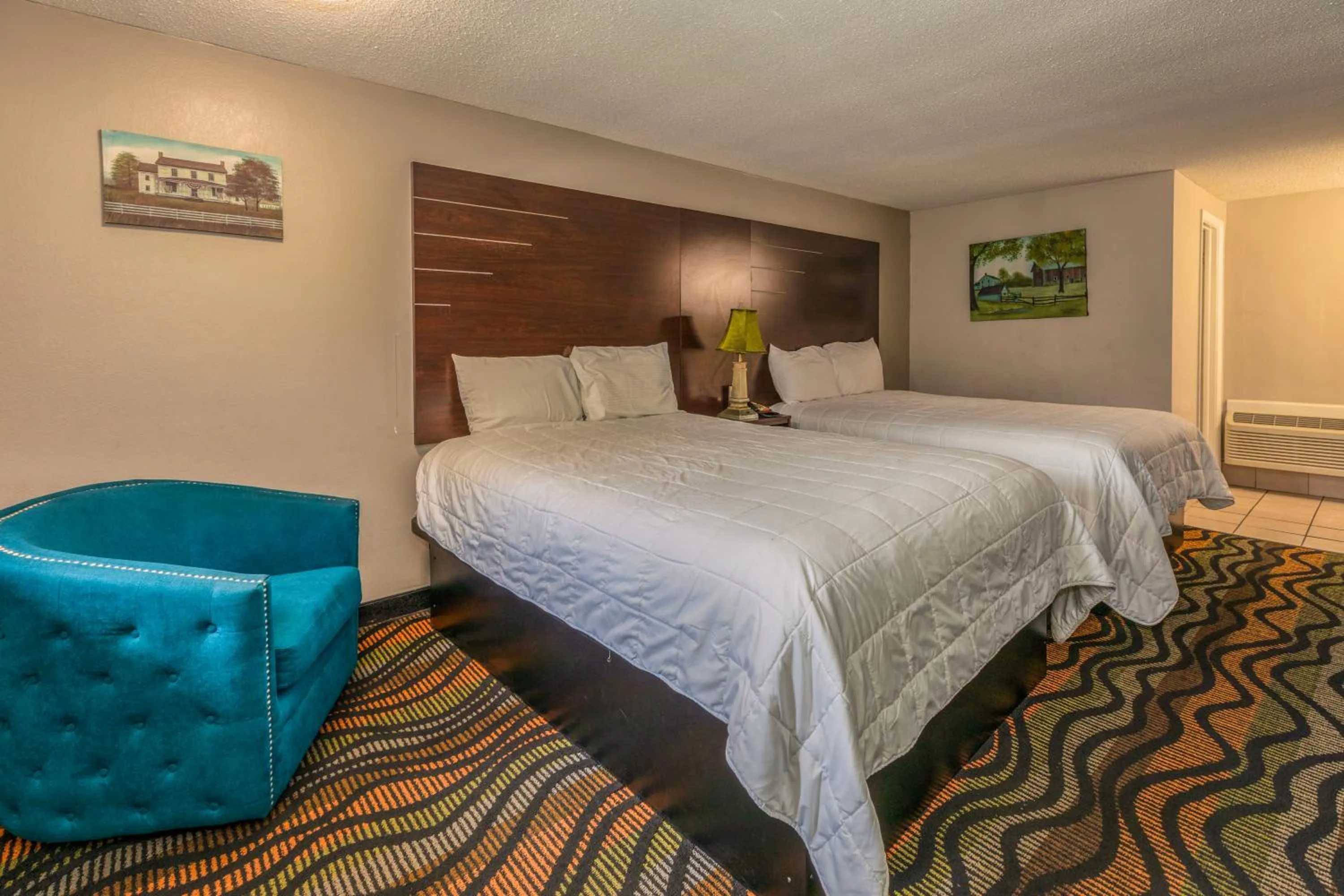 Bed in Country Town N' Suites