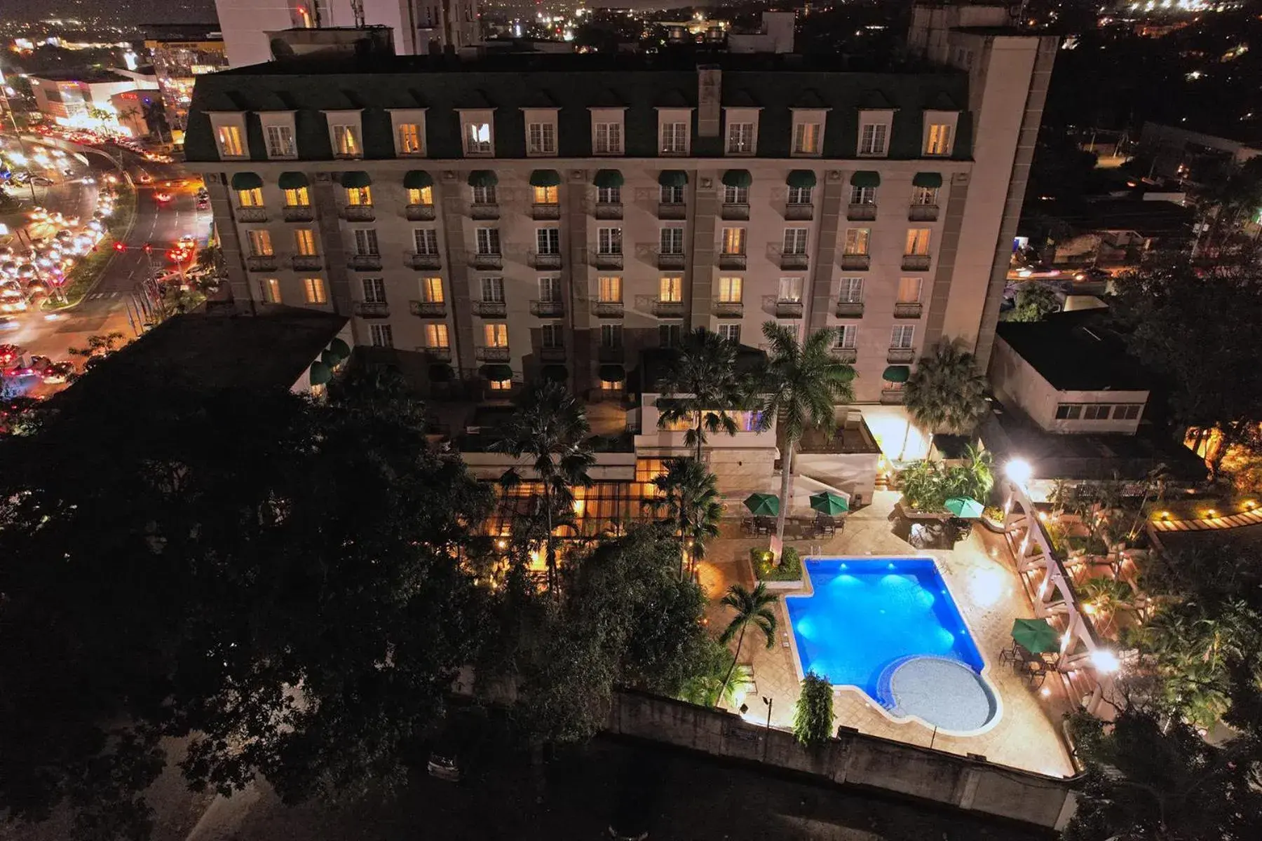 Swimming pool in Hilton Princess San Pedro Sula Swimming pool in Hilton Princess San Pedro Sula