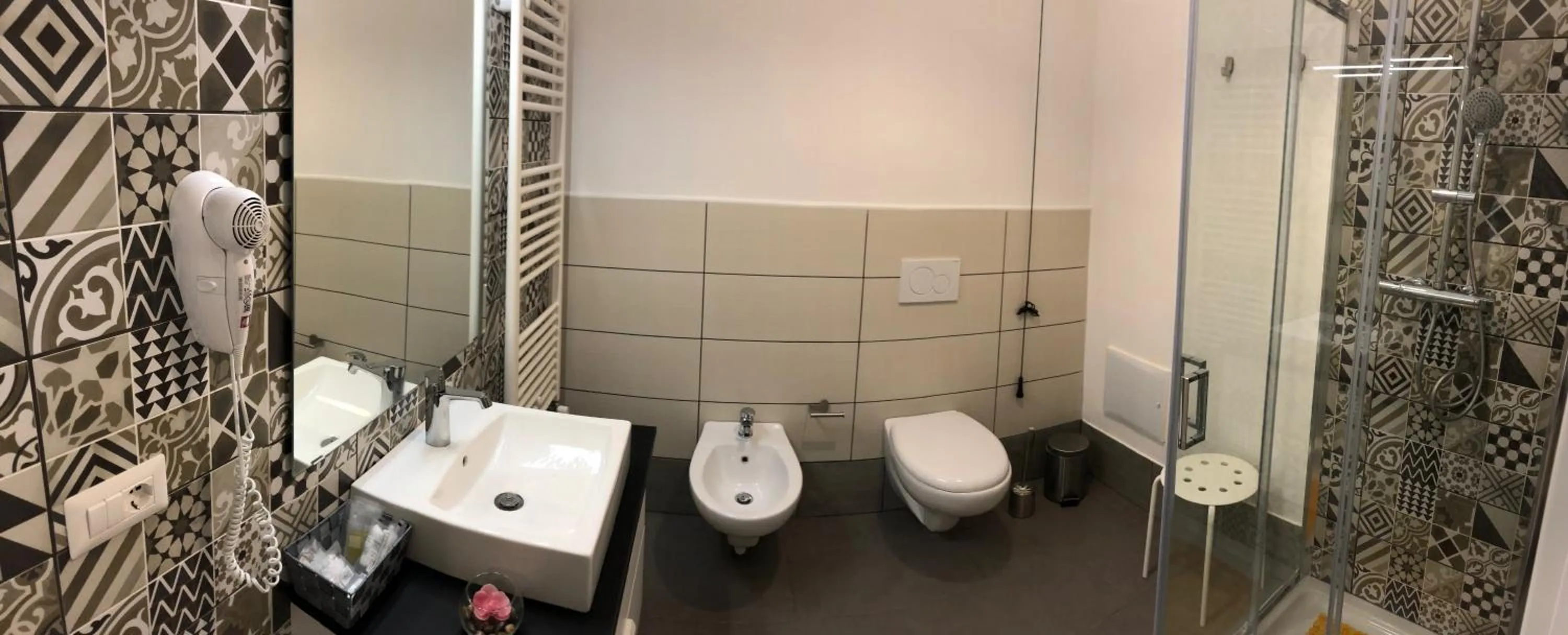 Bathroom in B & B Il Giardino sul Mare