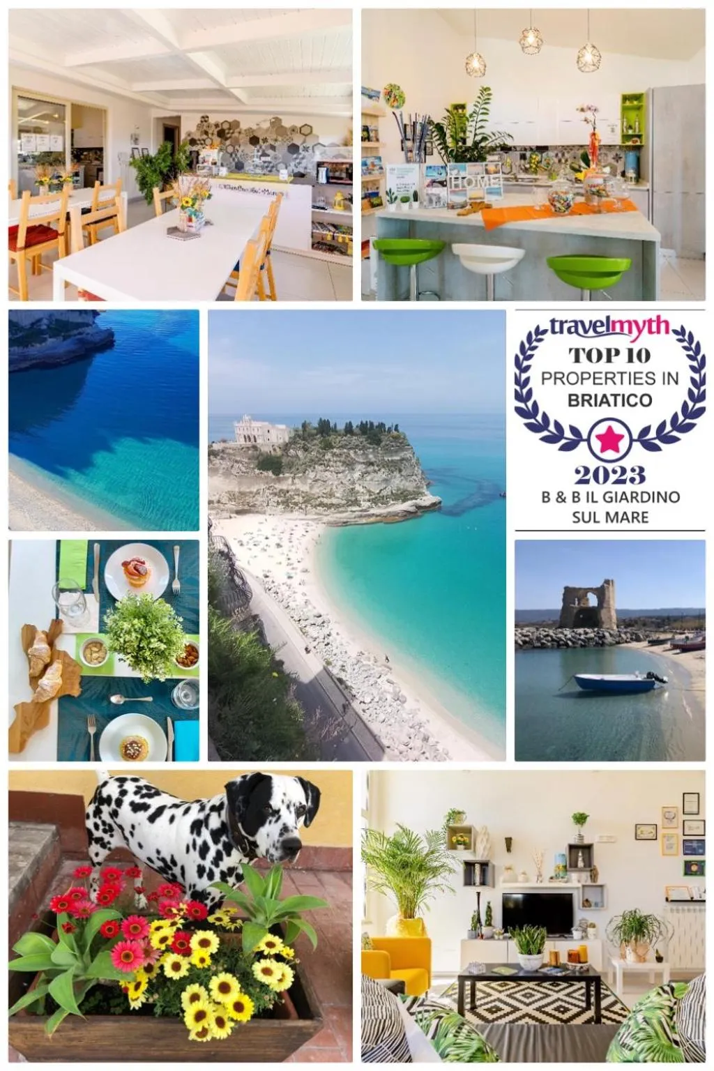 Lobby or reception in B & B Il Giardino sul Mare