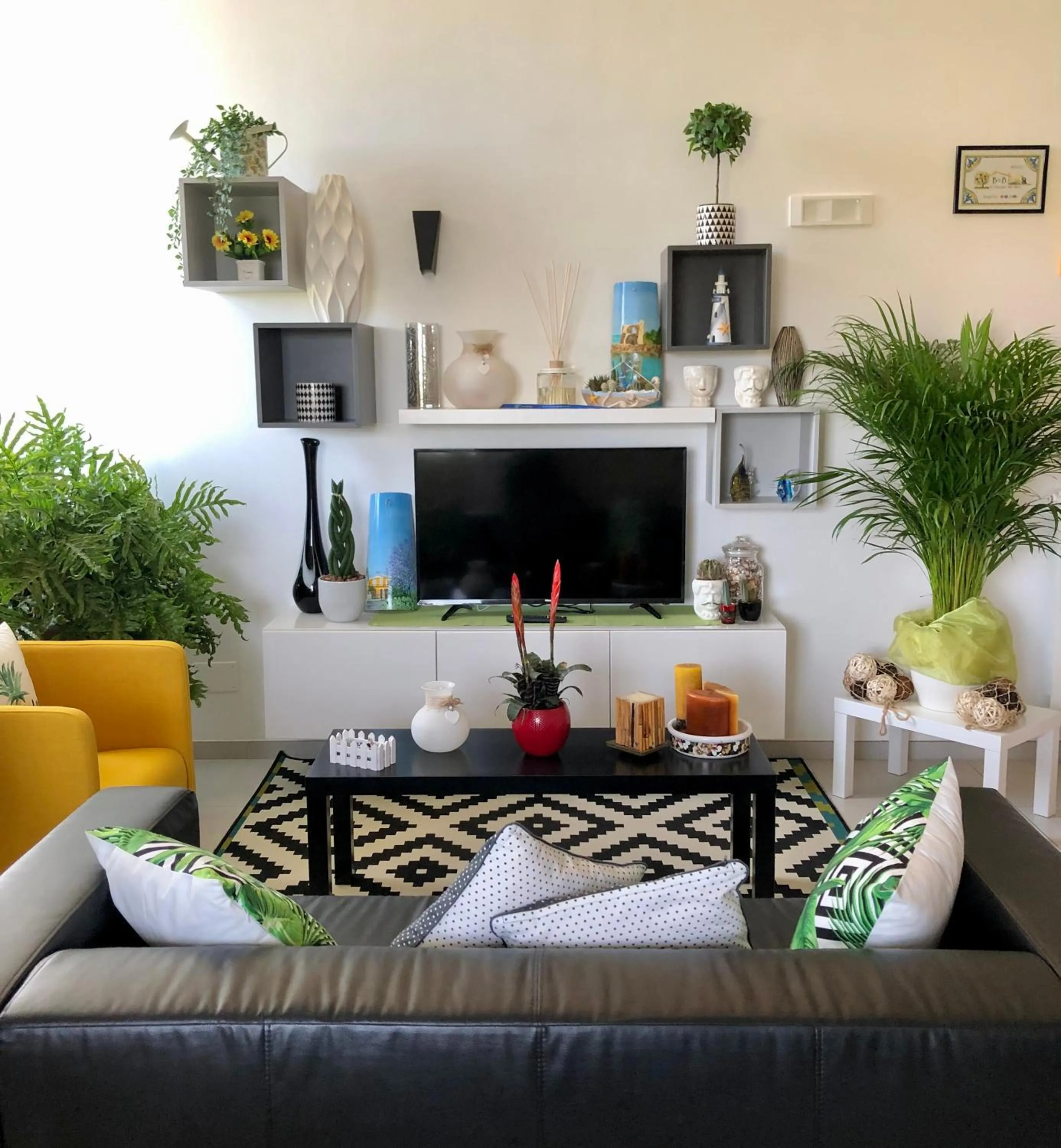 Seating area in B & B Il Giardino sul Mare