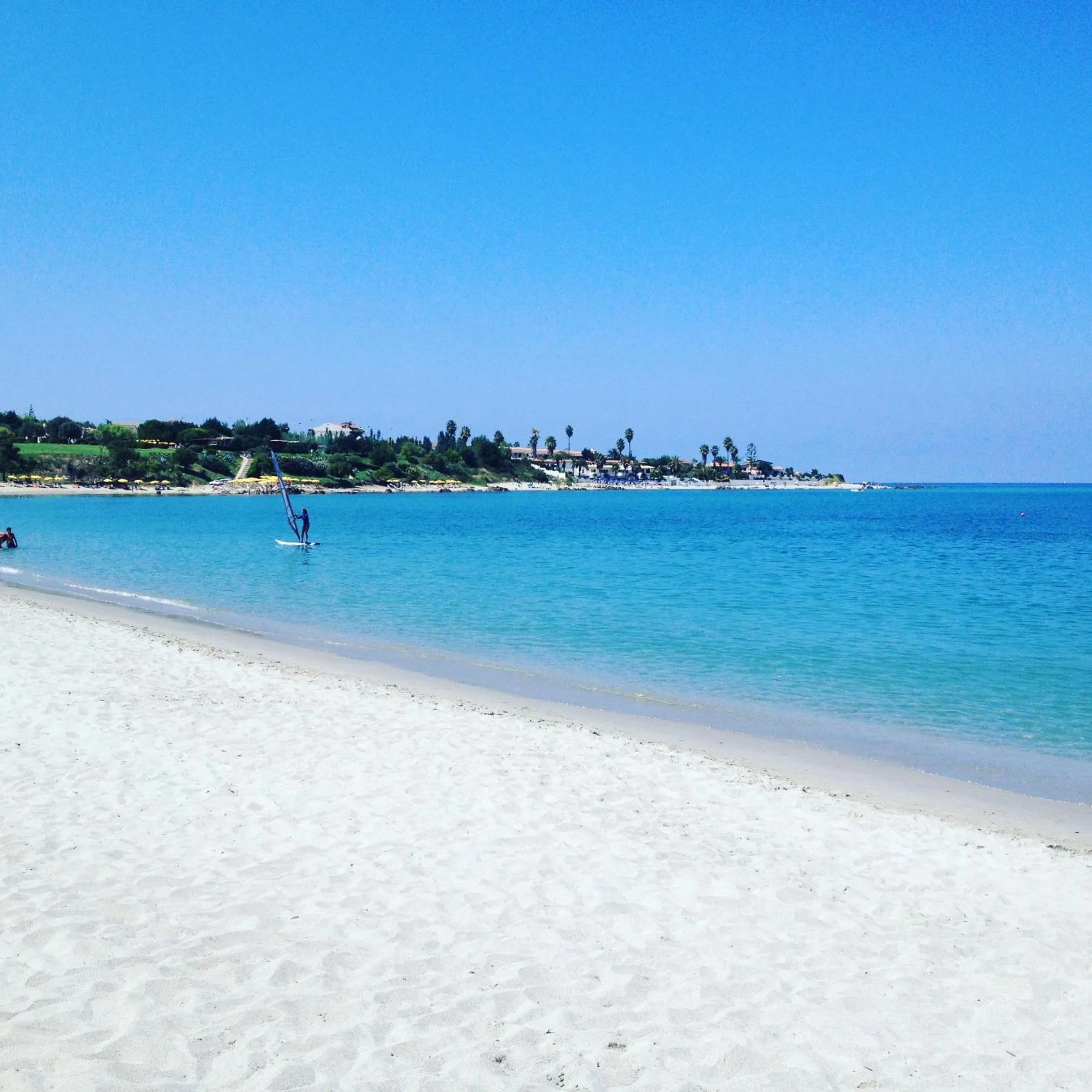 Beach in B & B Il Giardino sul Mare