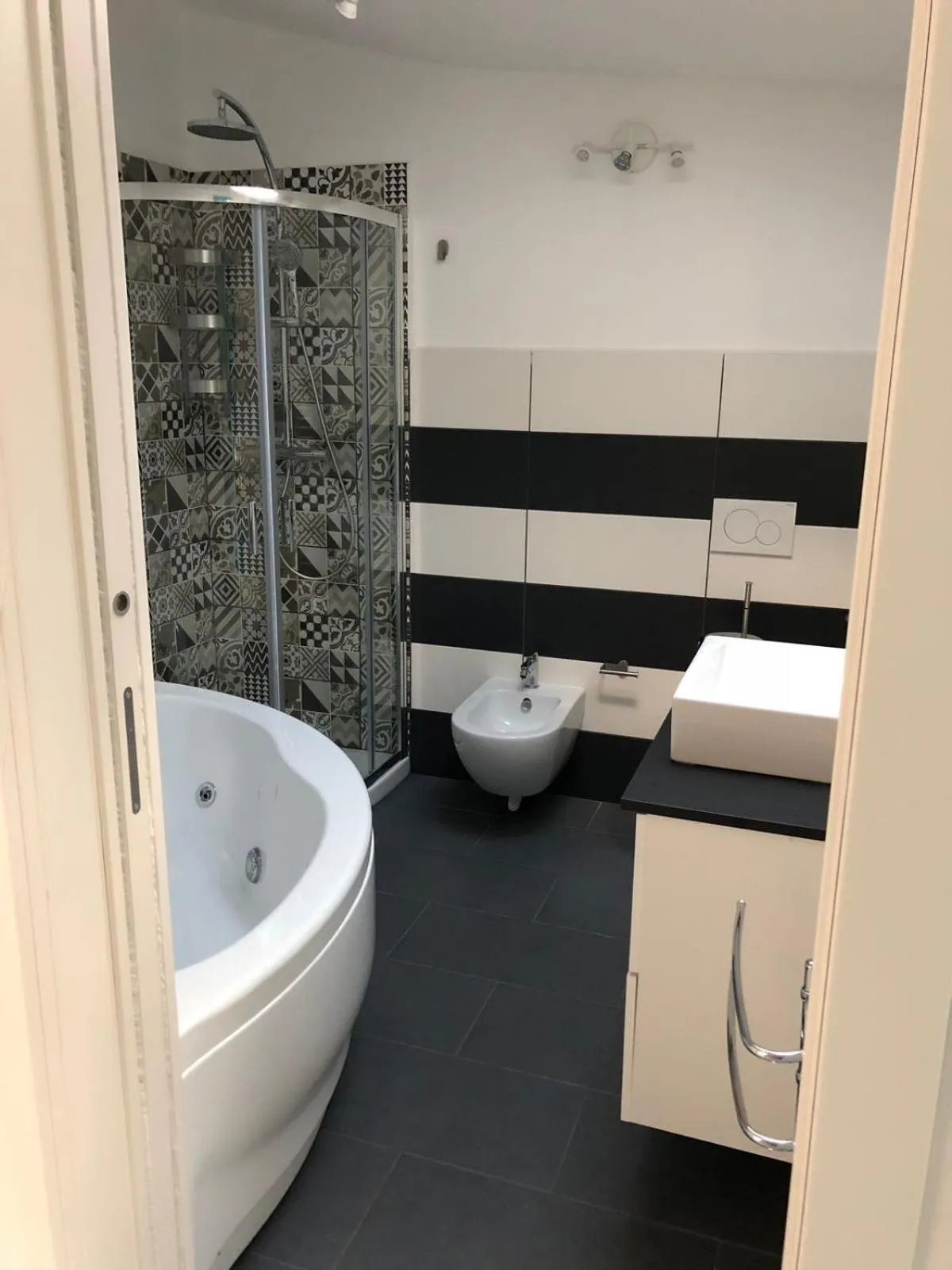 Shower in B & B Il Giardino sul Mare