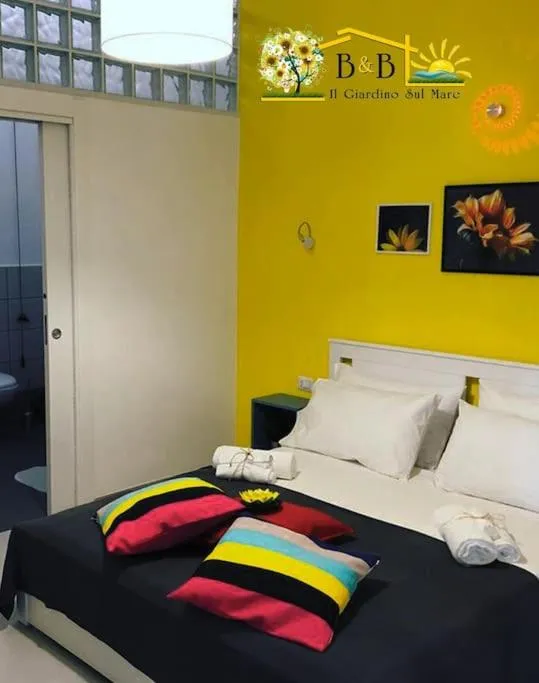 Bed in B & B Il Giardino sul Mare