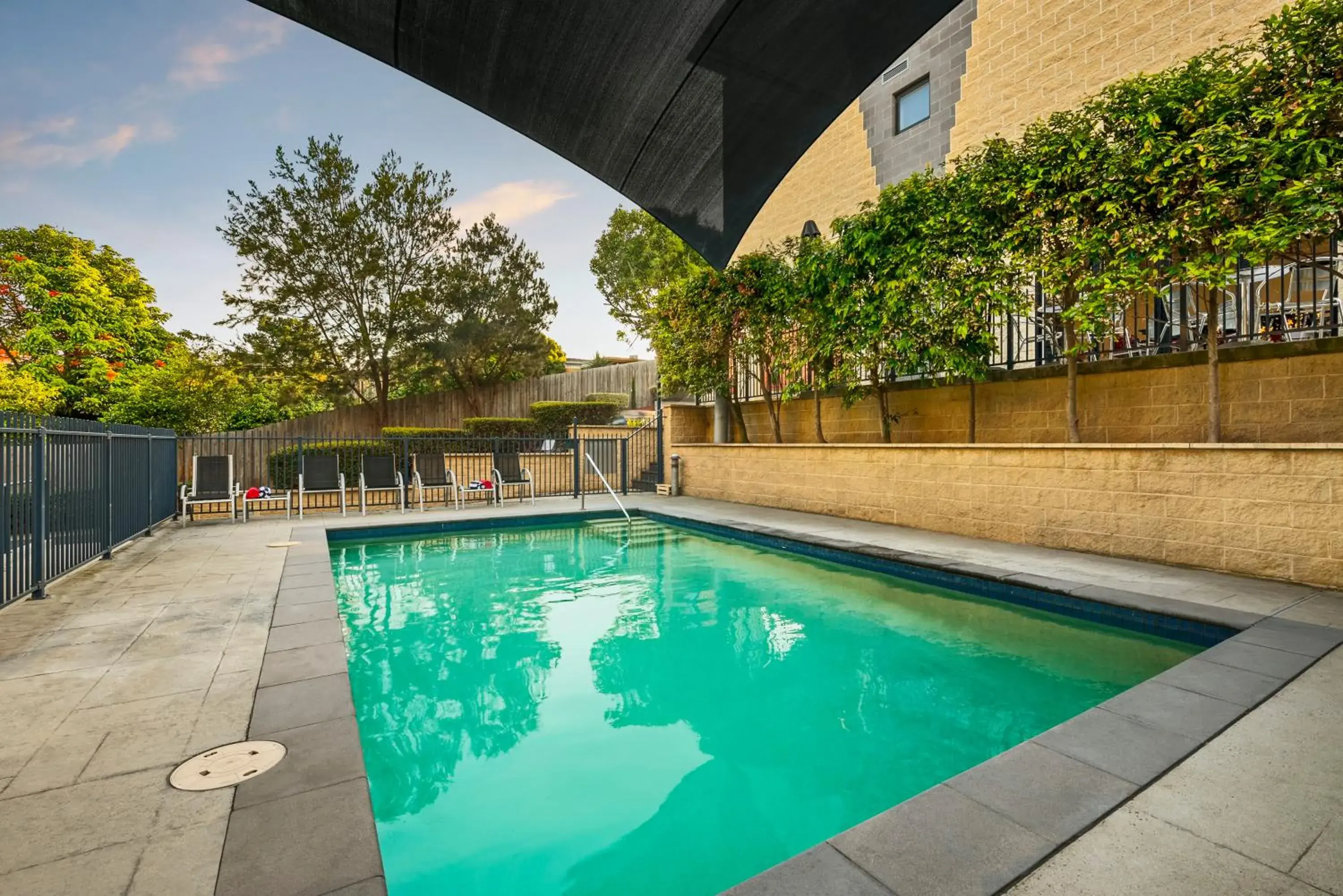 Swimming pool in Quest Frankston Swimming pool in Quest Frankston