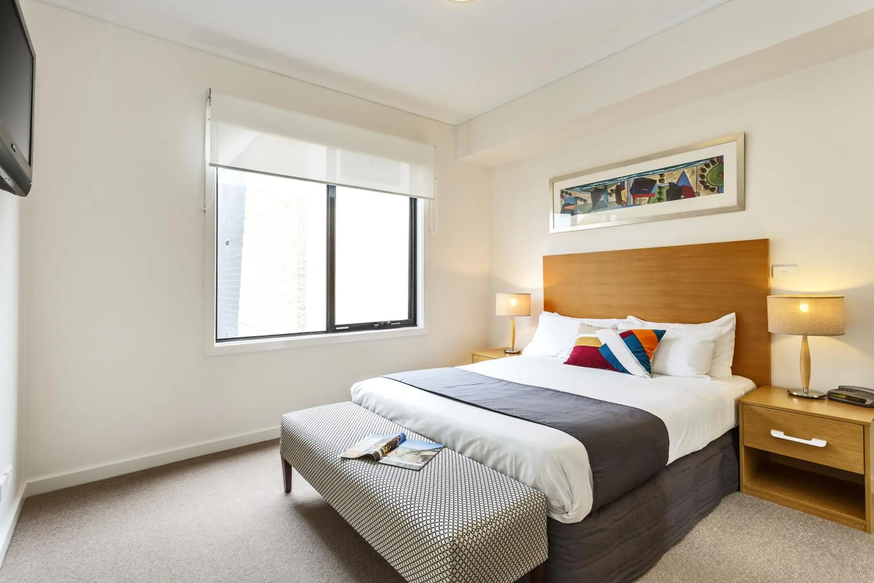 Bed in Quest Frankston Bed in Quest Frankston