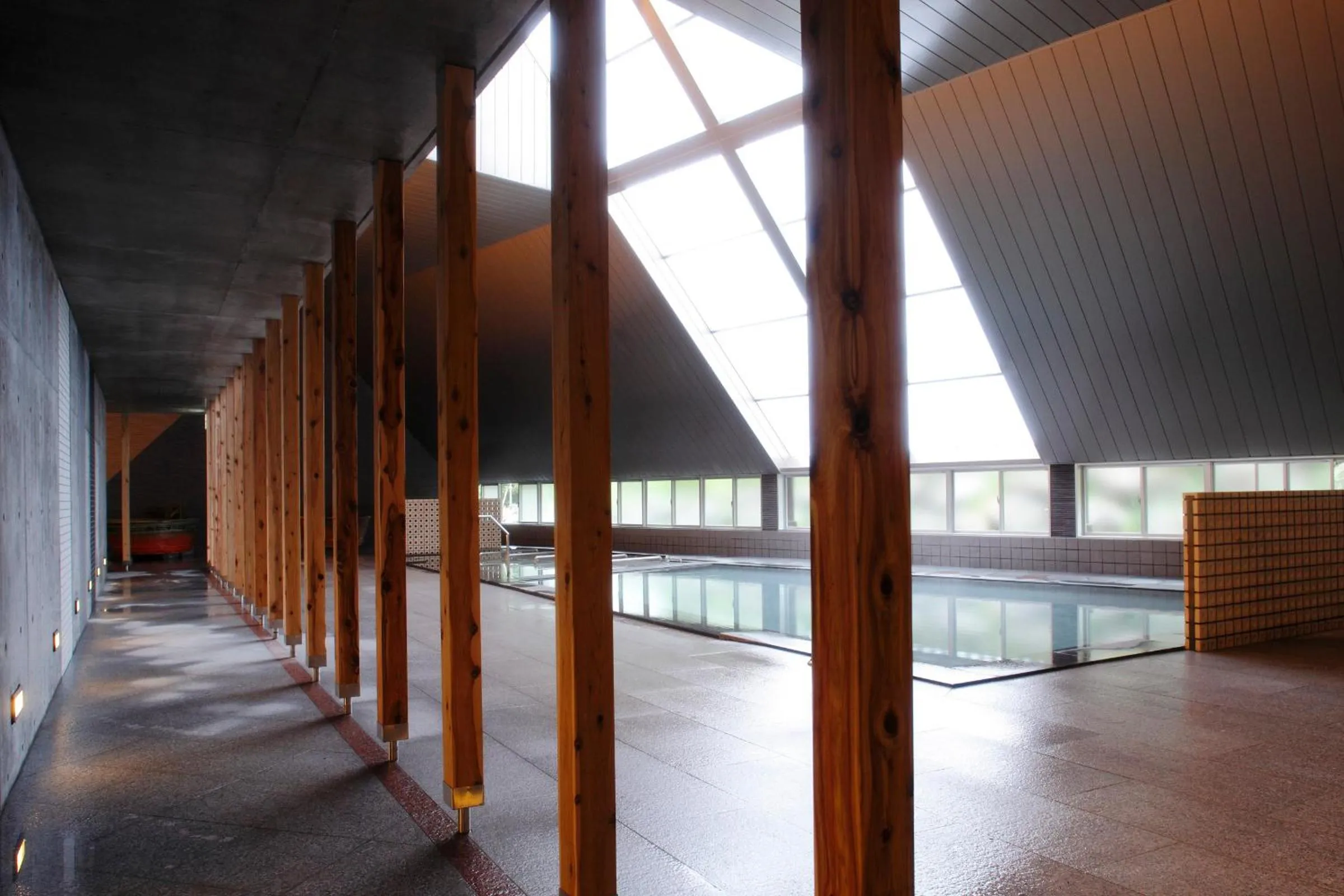 Hot Spring Bath in Horohoro Sanso