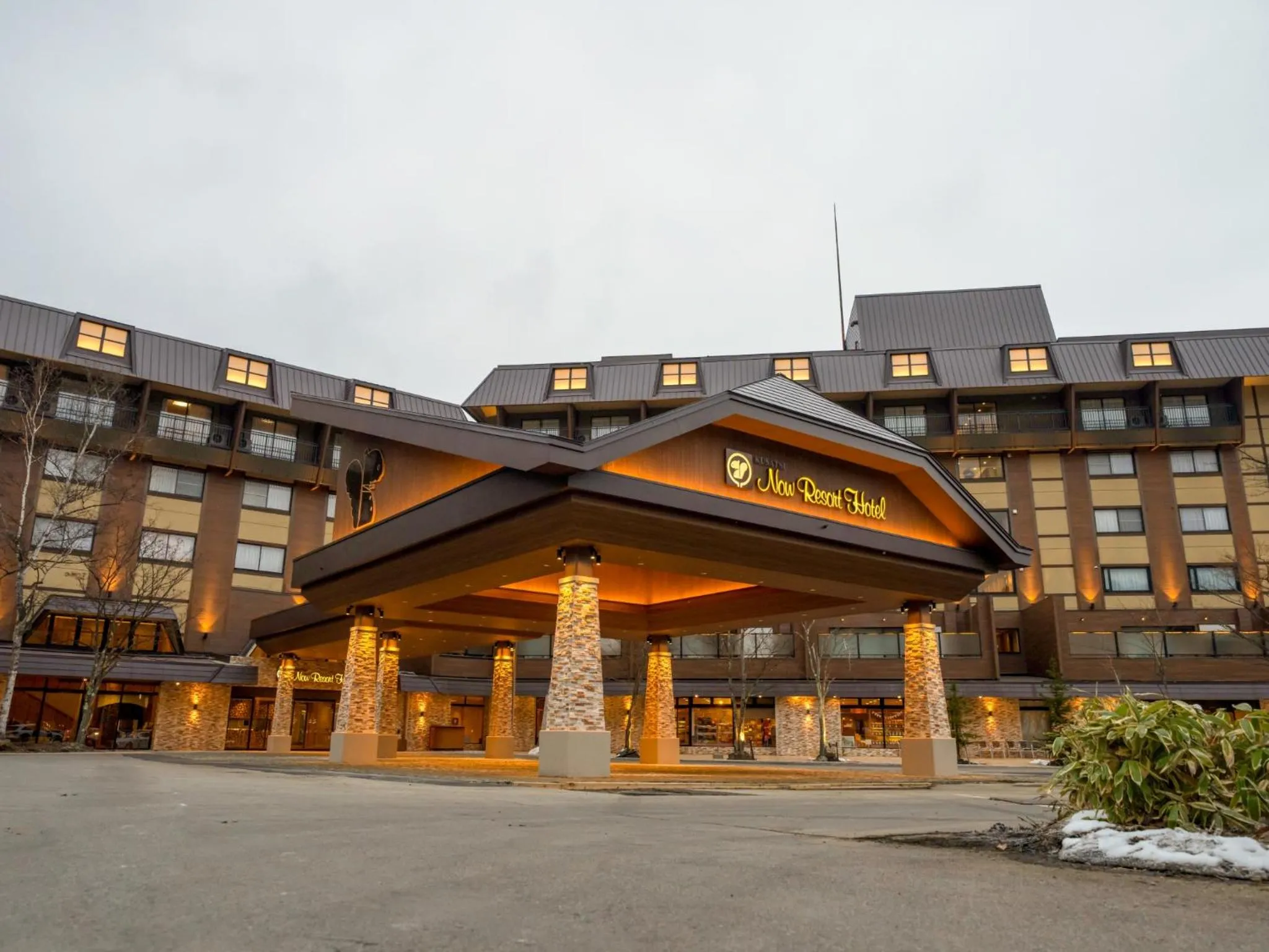 Property building in Kusatsu Now Resort Hotel