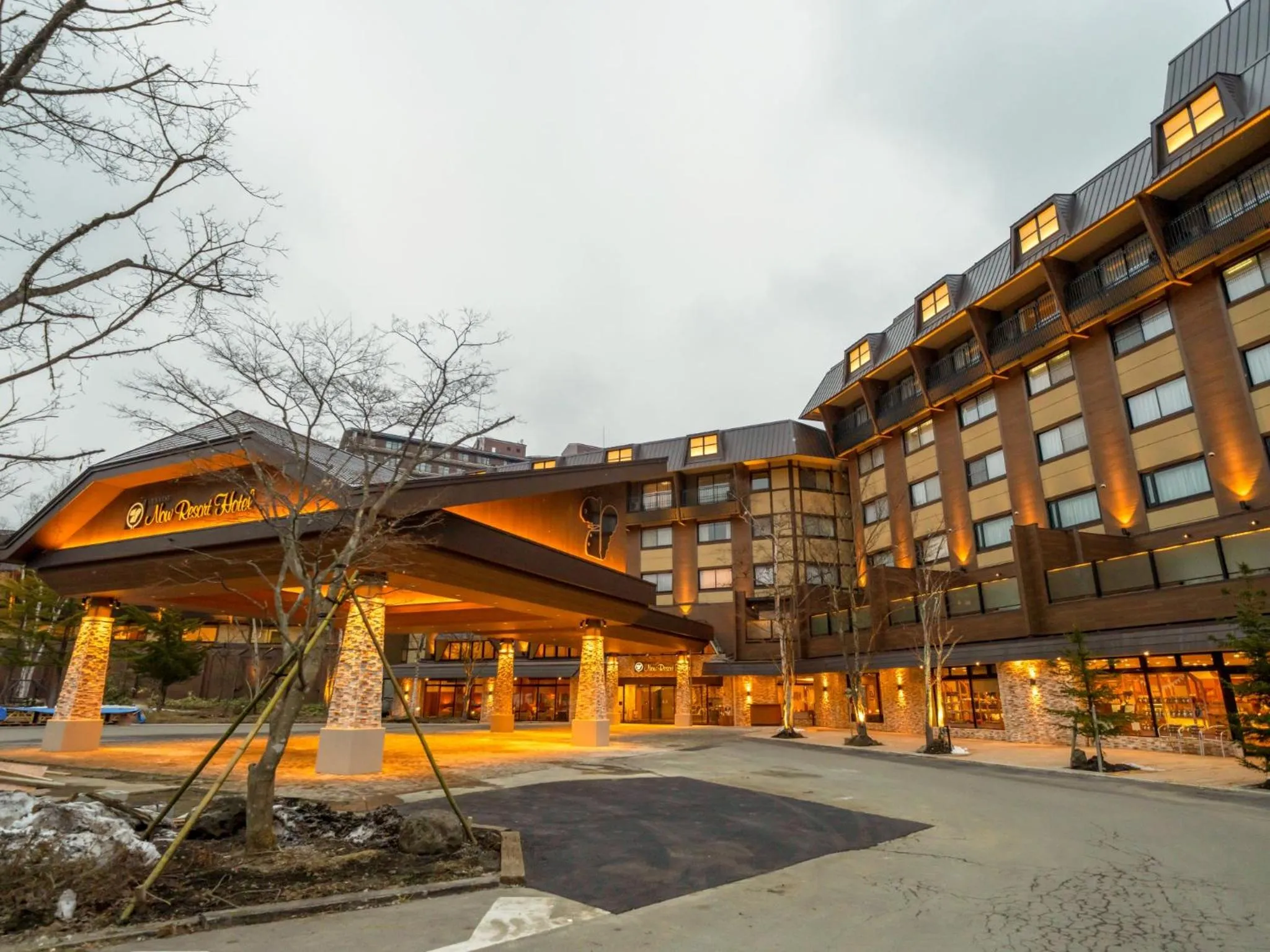 Property building in Kusatsu Now Resort Hotel