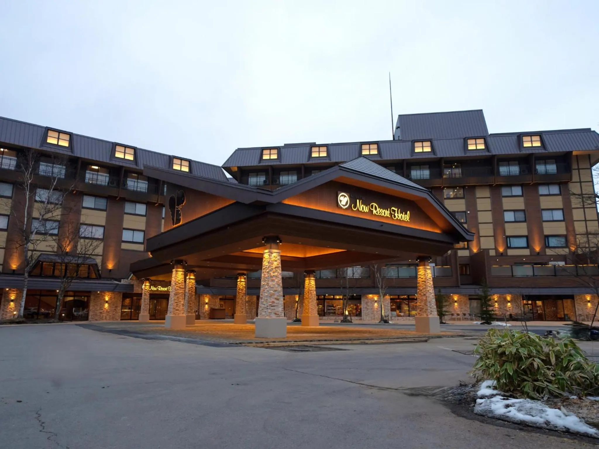 Property building in Kusatsu Now Resort Hotel