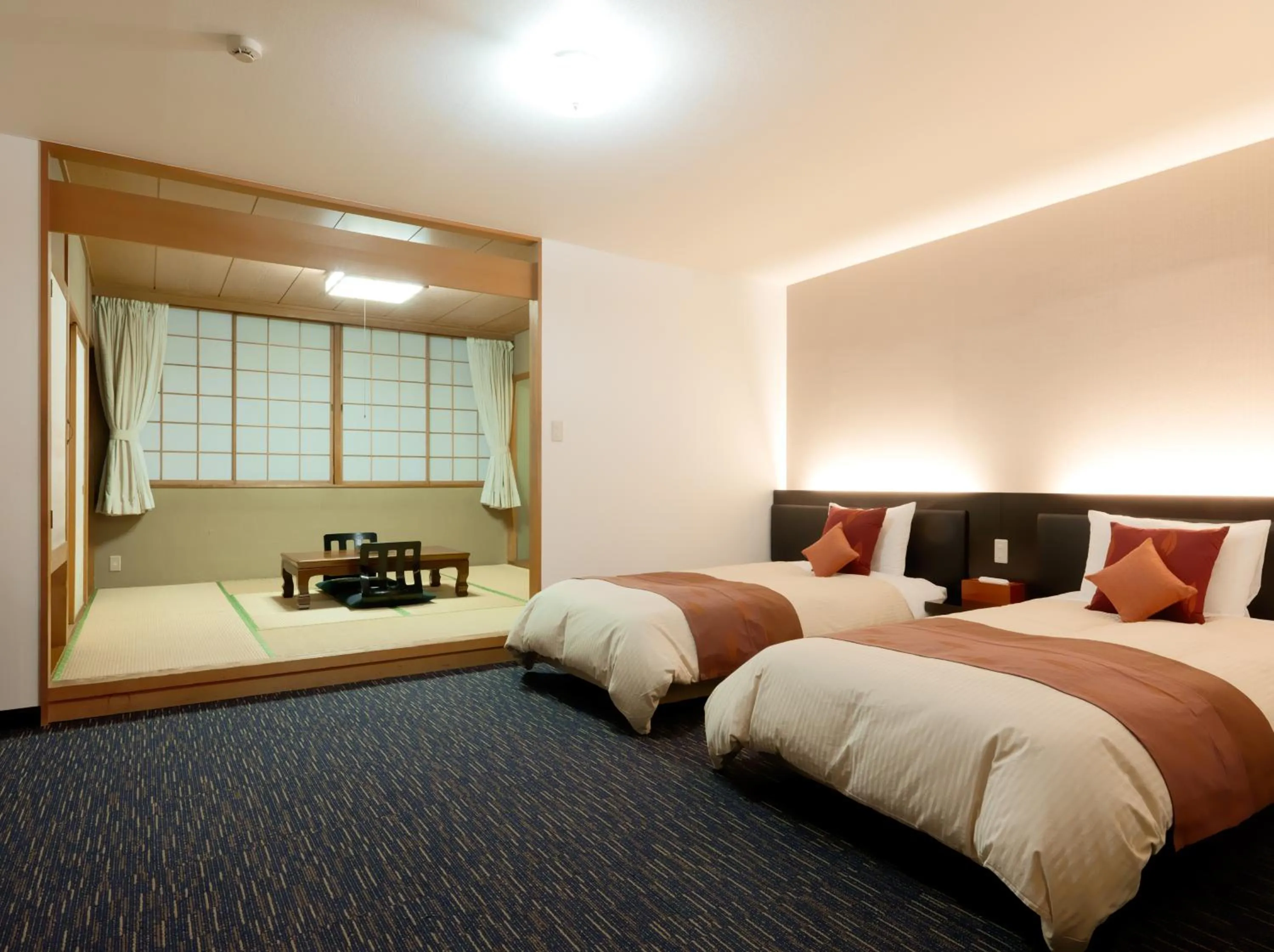 Photo of the whole room, Bed in Muroran Prince Hotel