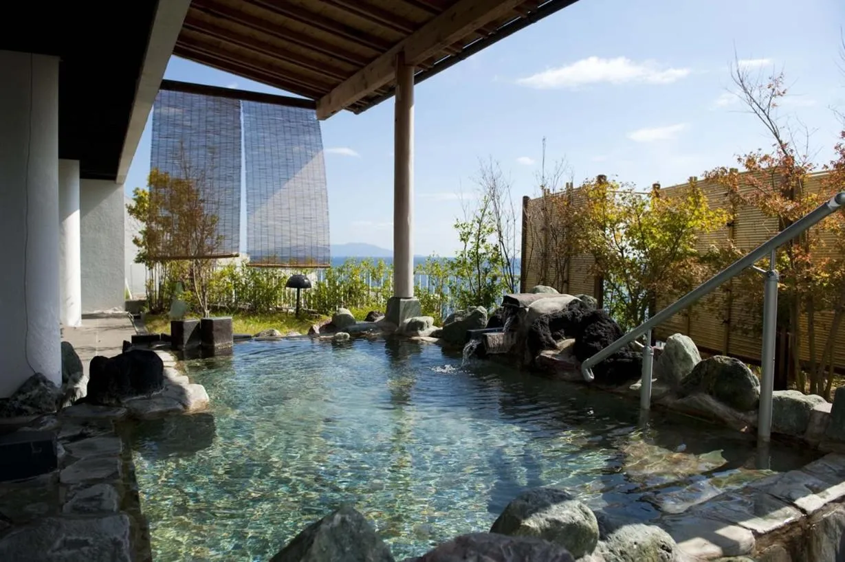 Hot Spring Bath in Hotel Katara Resort & Spa