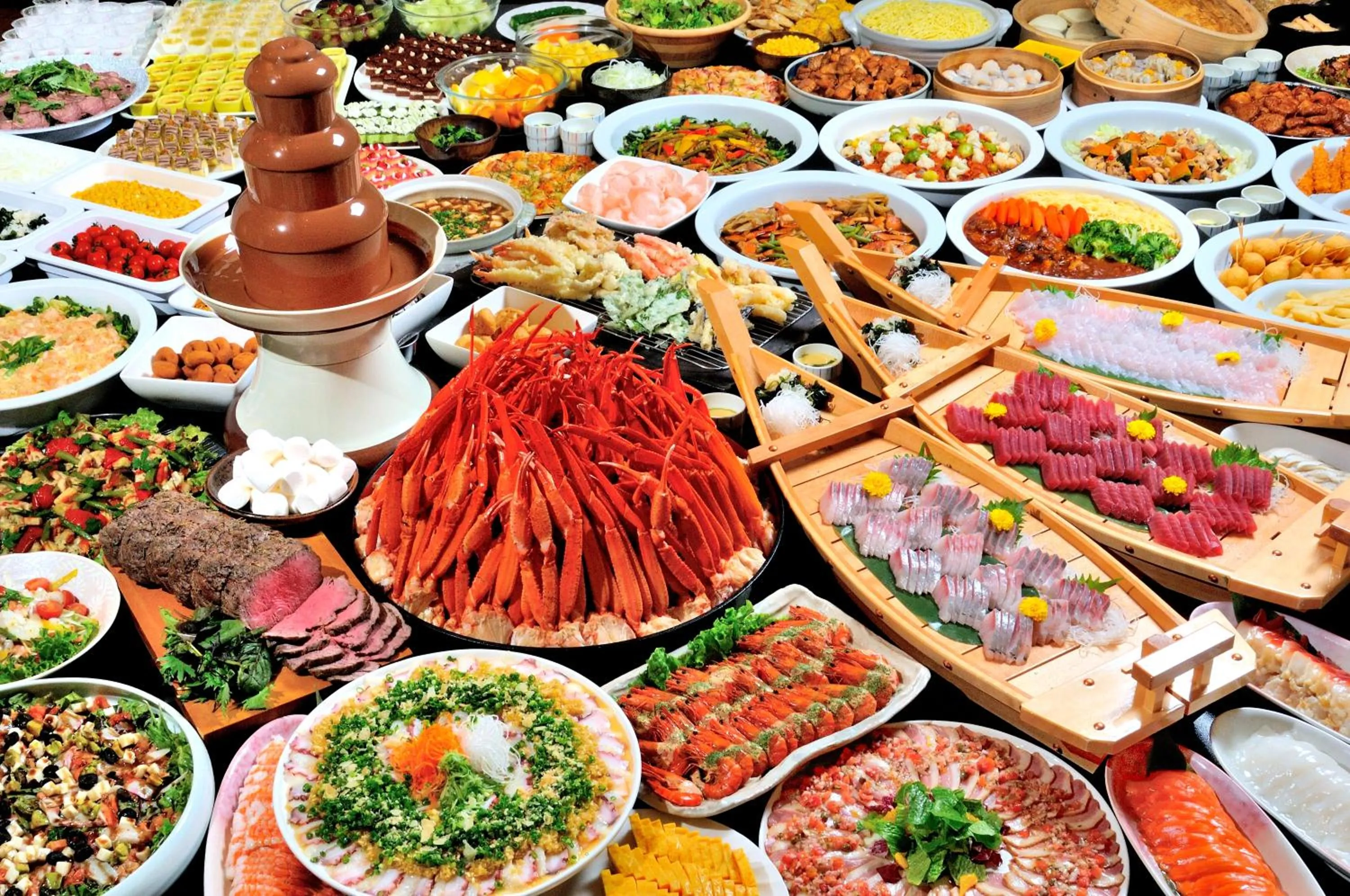 Food in Hotel Katara Resort & Spa