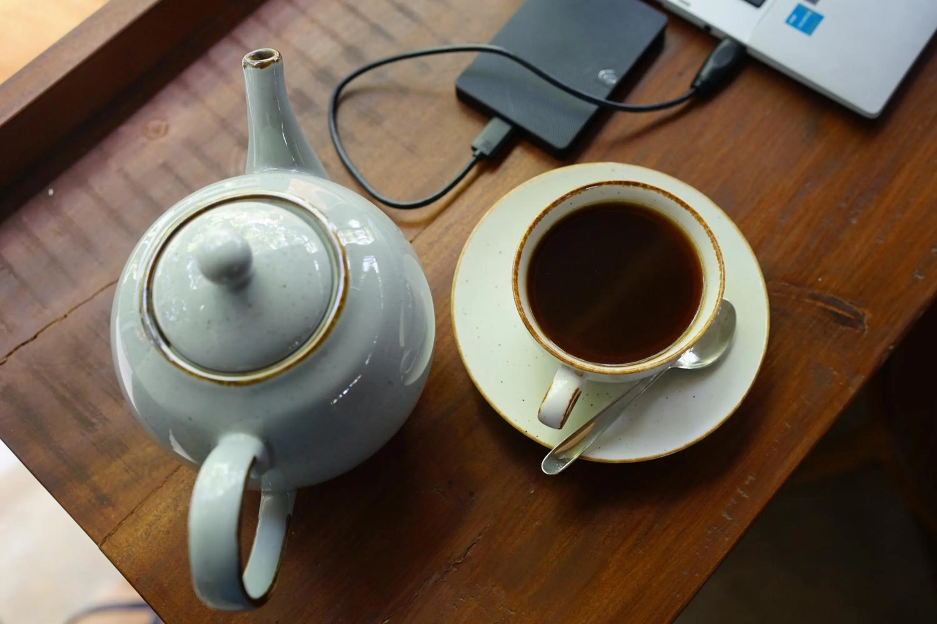 Communal lounge/ TV room in Polwaththa Eco Lodges