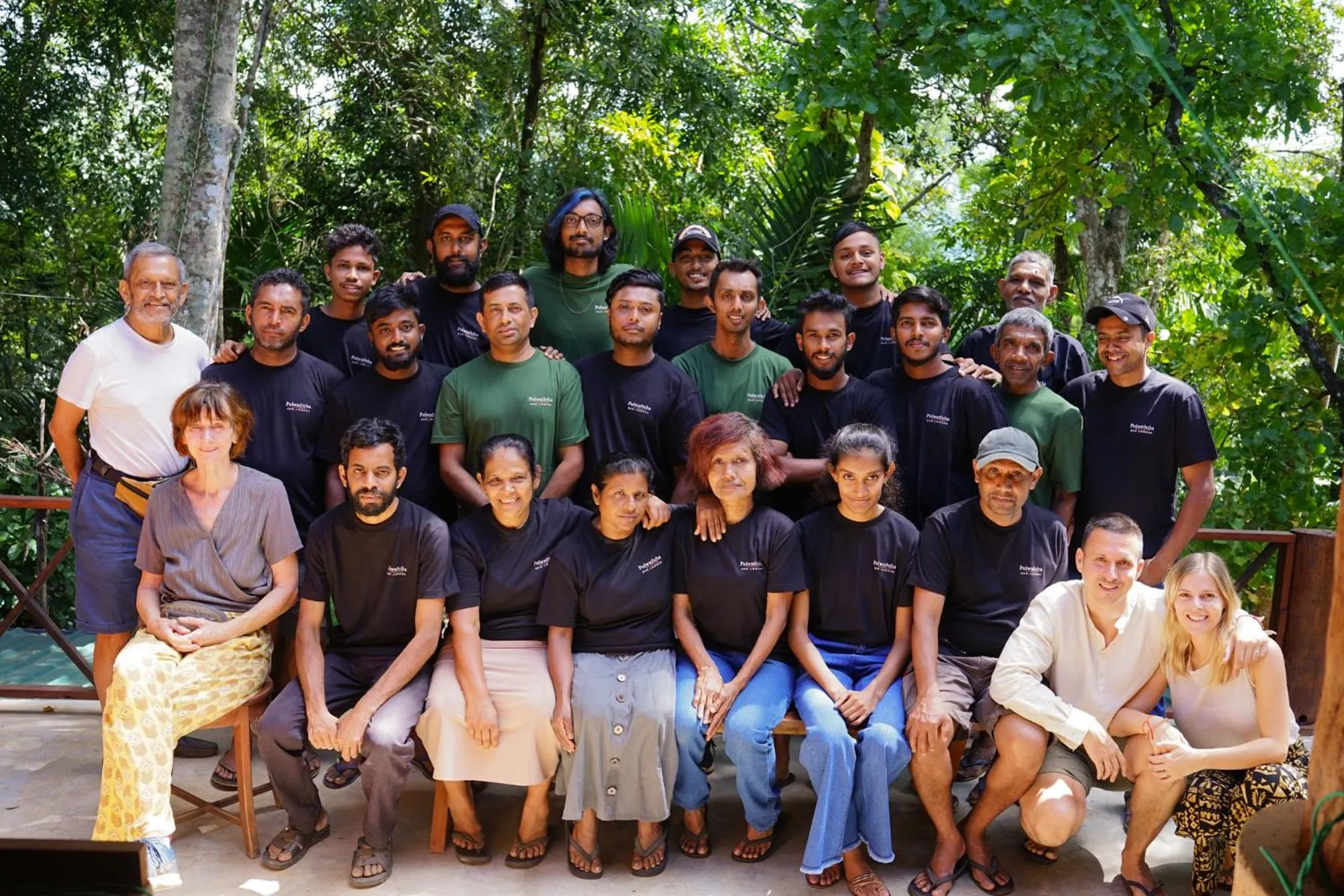 Staff in Polwaththa Eco Lodges