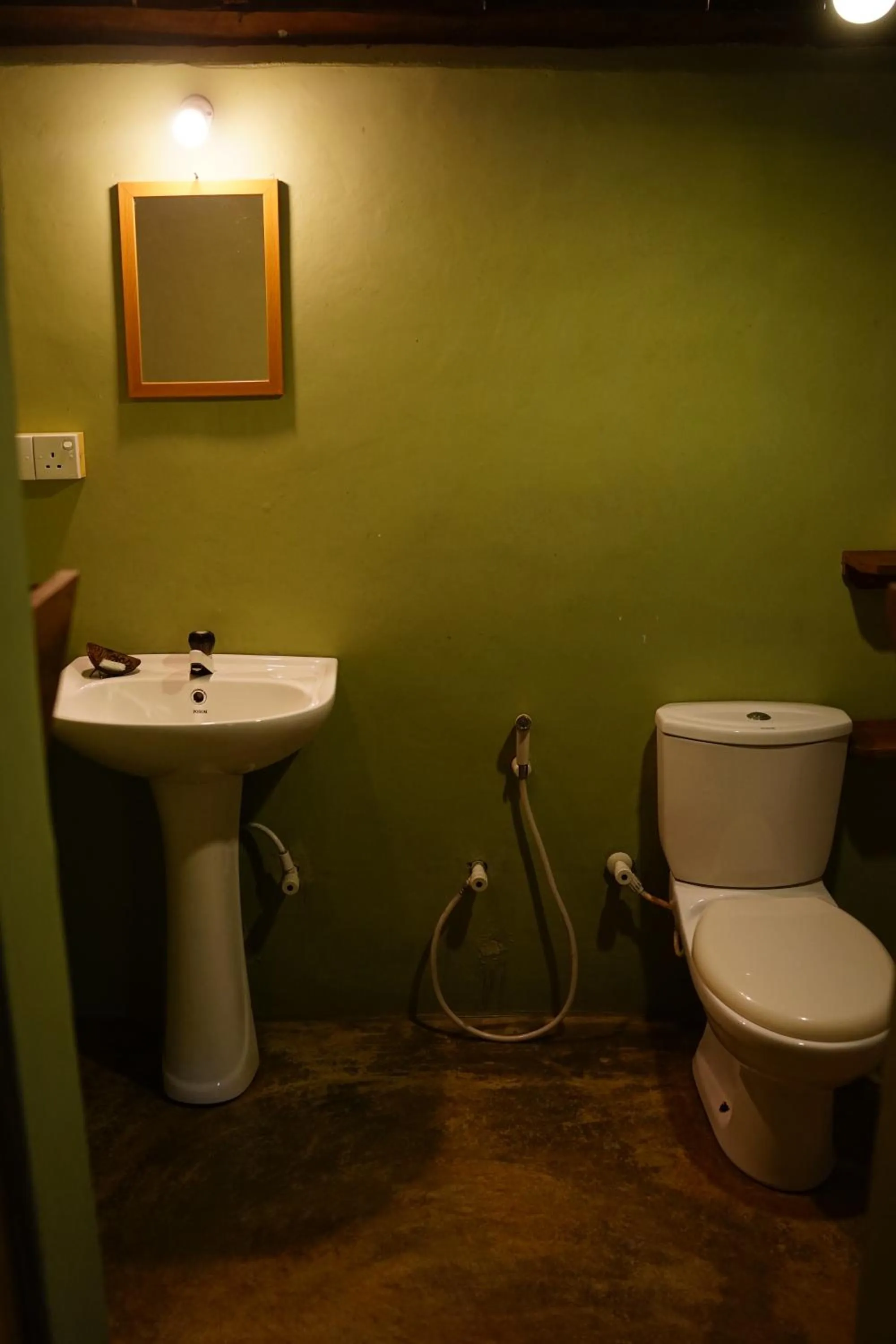 Bathroom in Polwaththa Eco Lodges