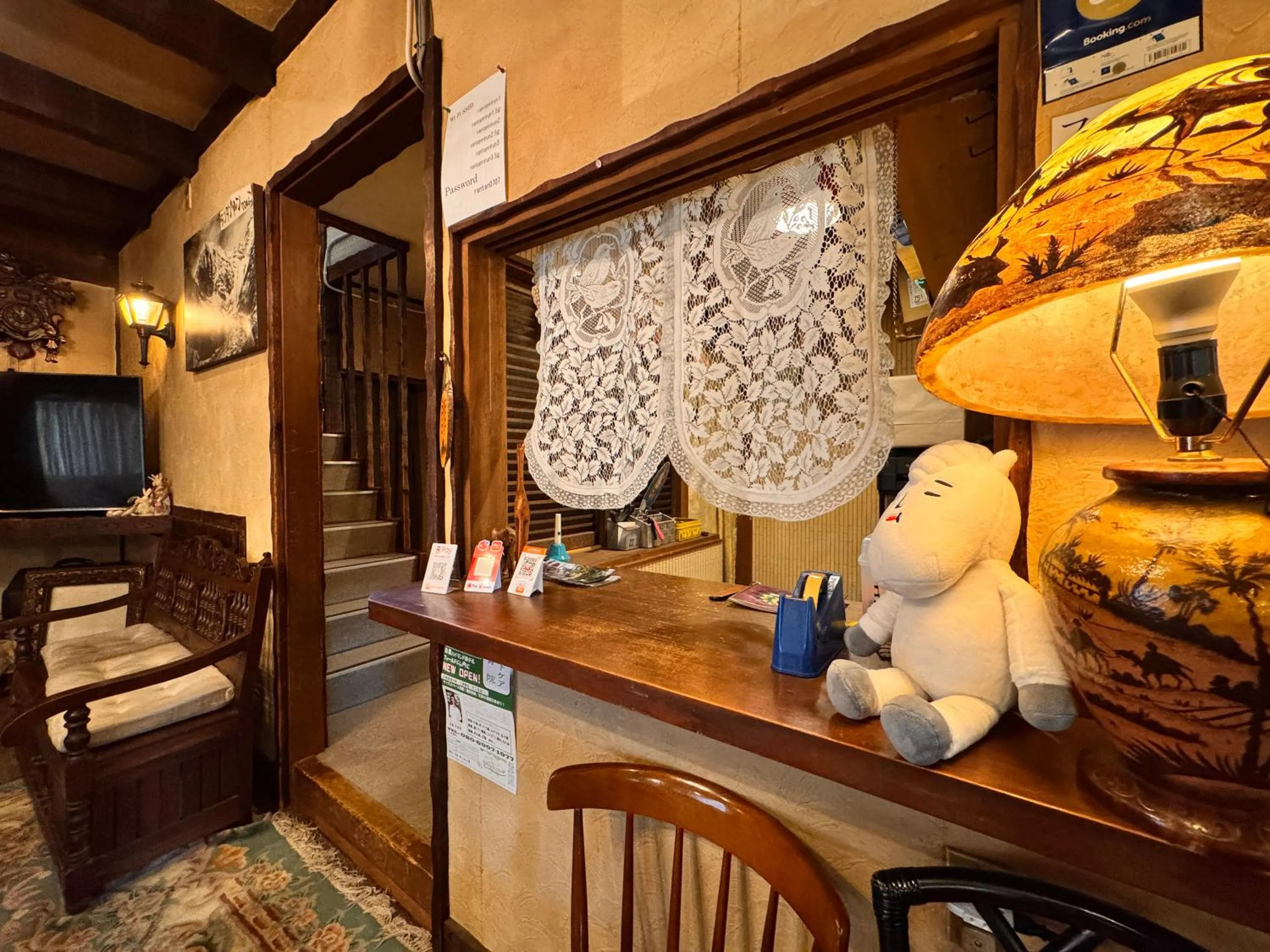 Lobby or reception in Rantanrirun ランタンリルン