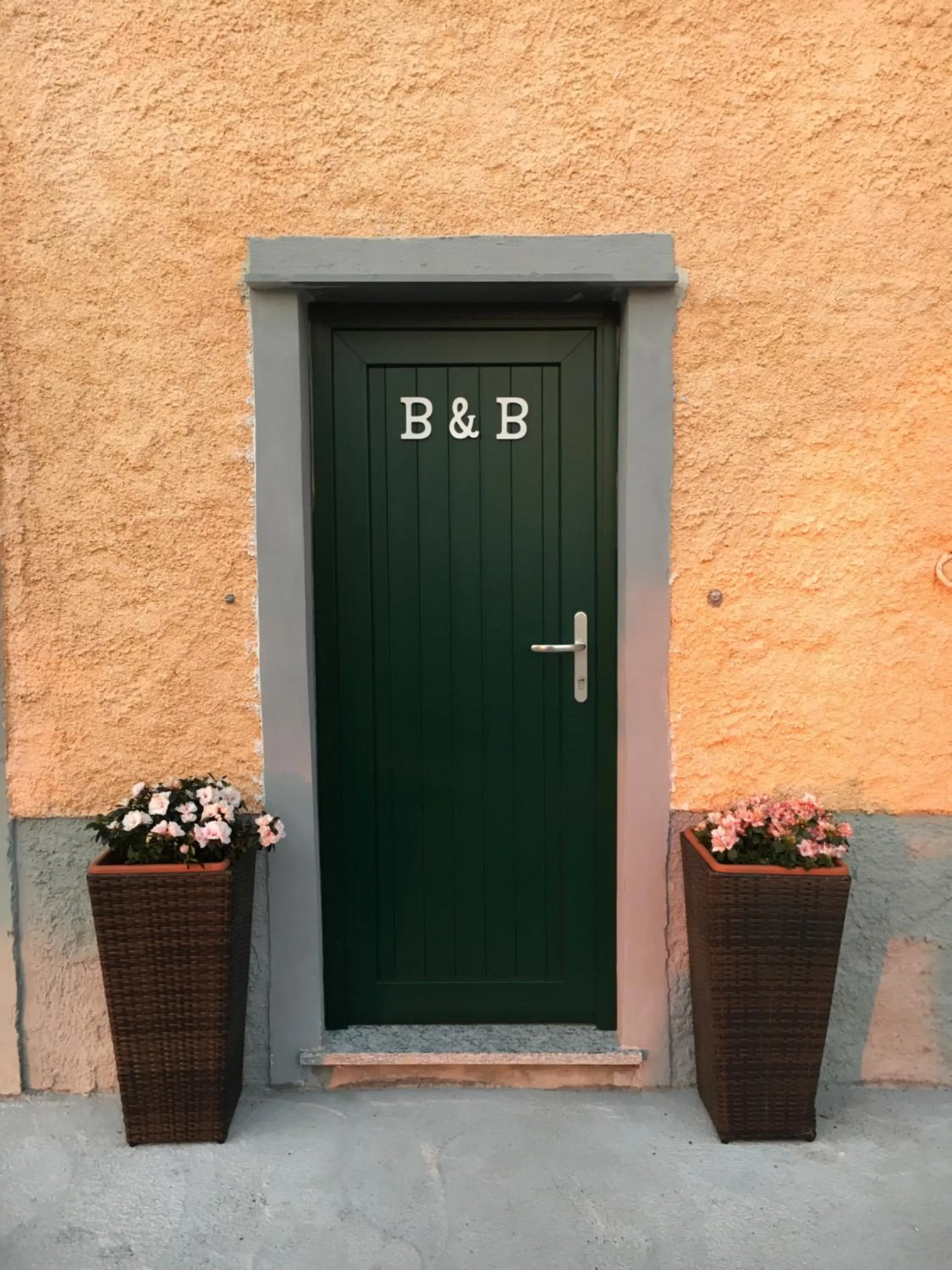 Facade/entrance in Cascina Angela