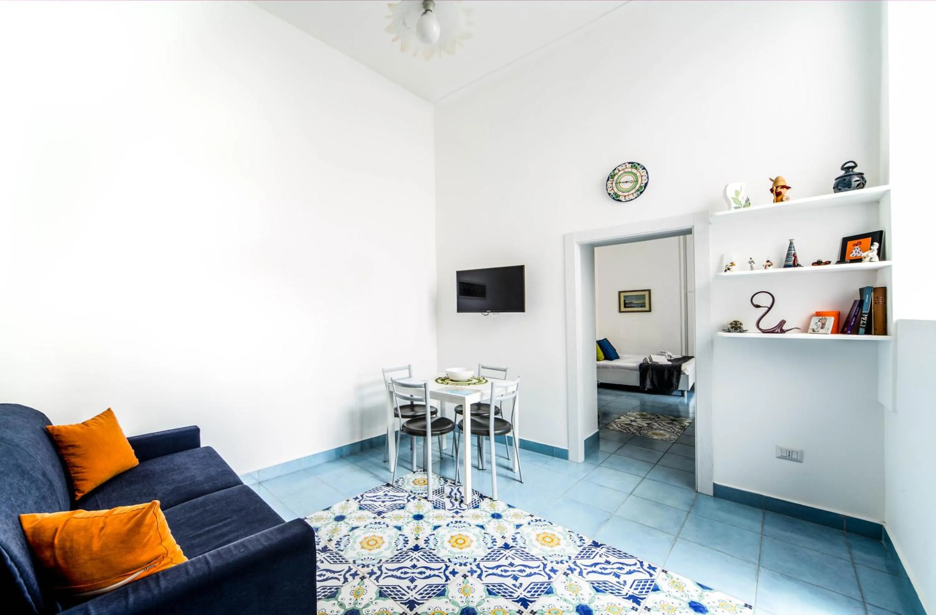 Living room in GOCCE VILLAS - Il Limoncello Historical center of Naples