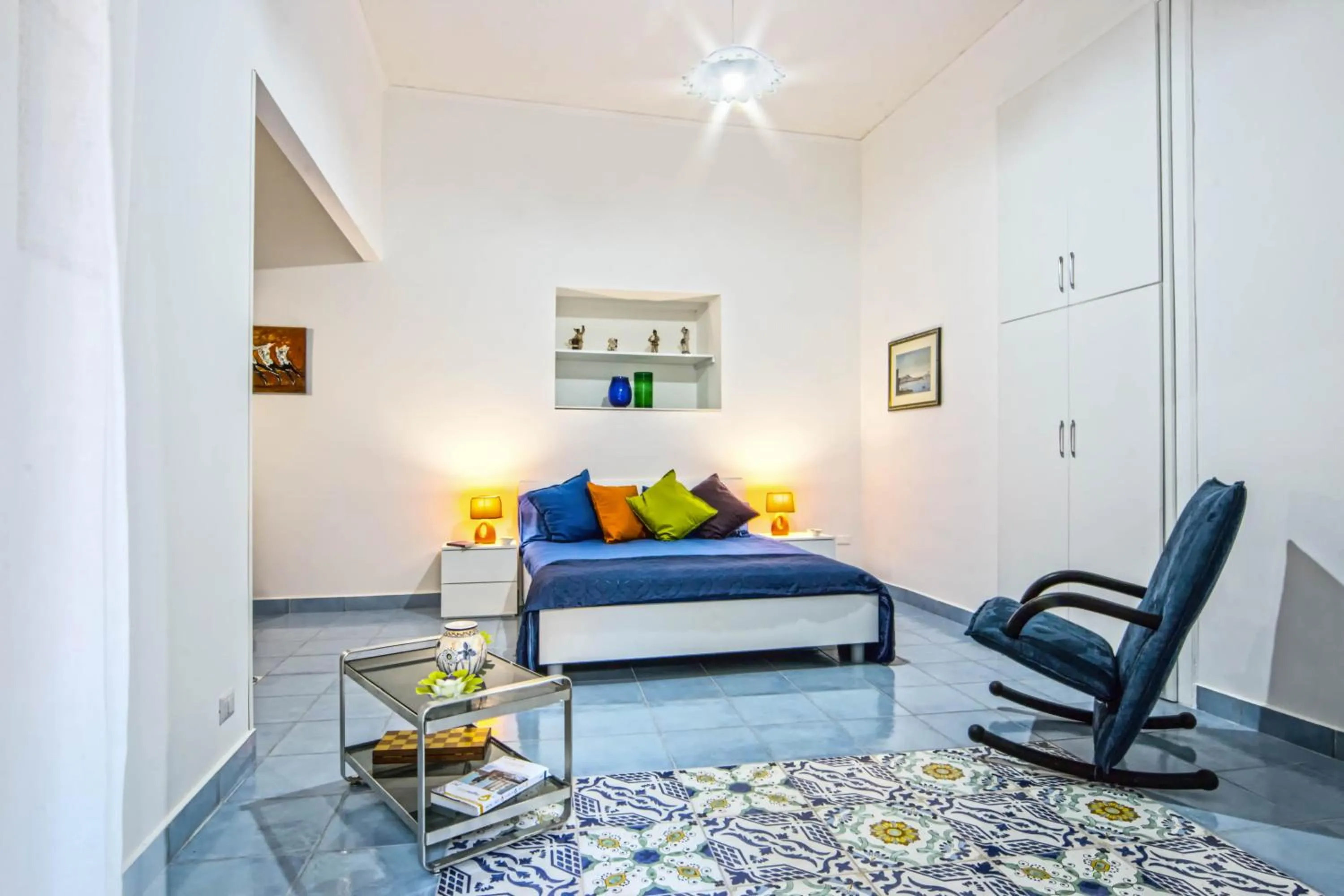 Bed in GOCCE VILLAS - Il Limoncello Historical center of Naples