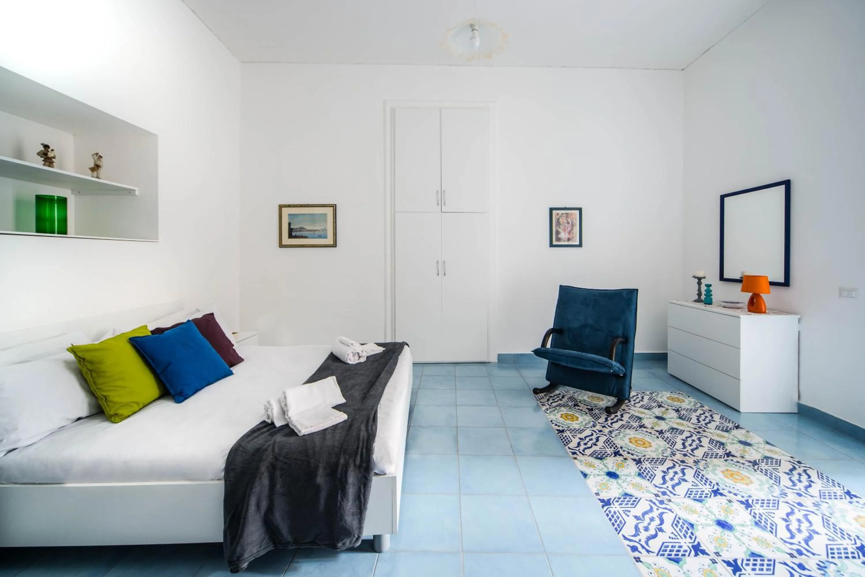 Bedroom, Bed in GOCCE VILLAS - Il Limoncello Historical center of Naples