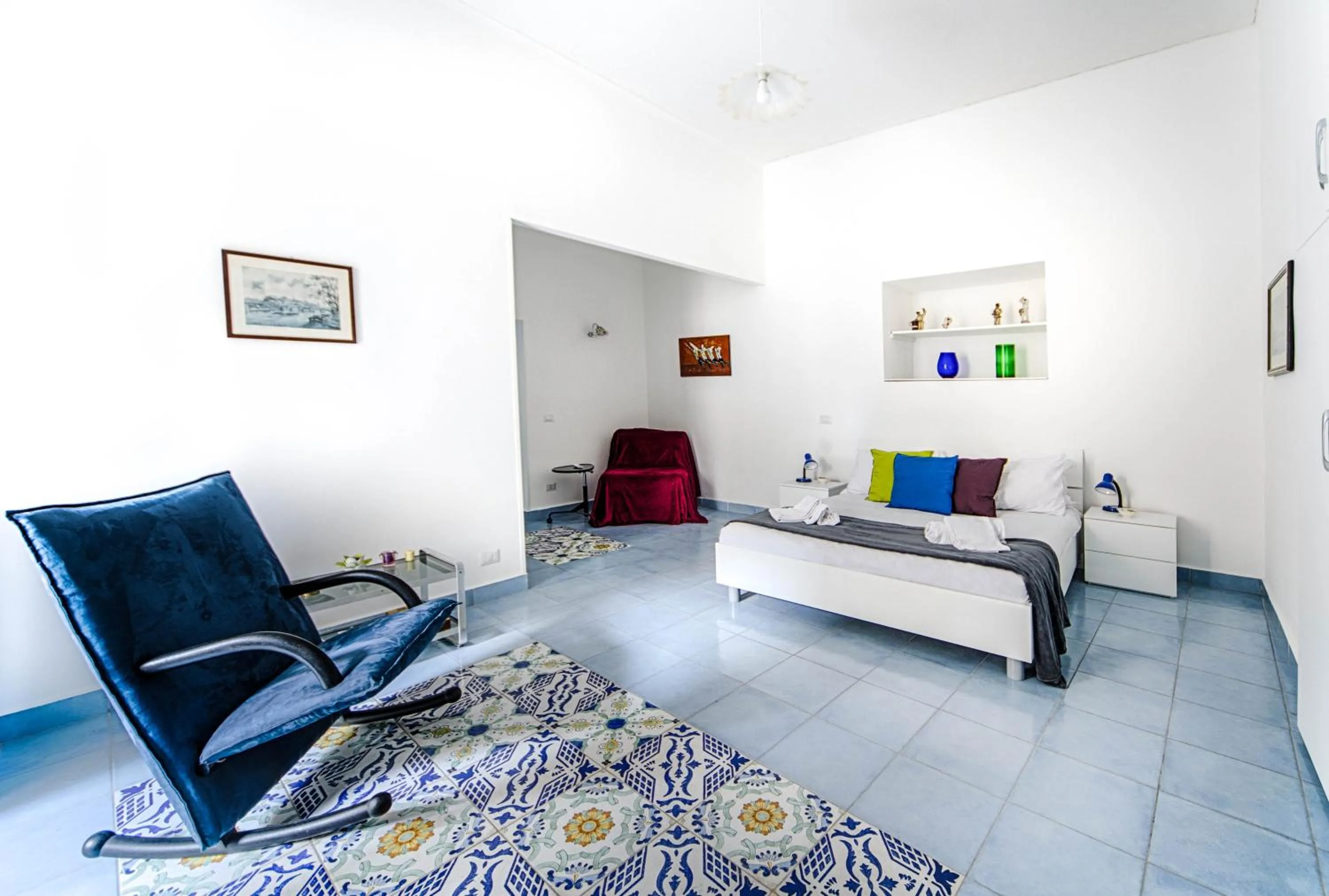 Bedroom, Bed in GOCCE VILLAS - Il Limoncello Historical center of Naples