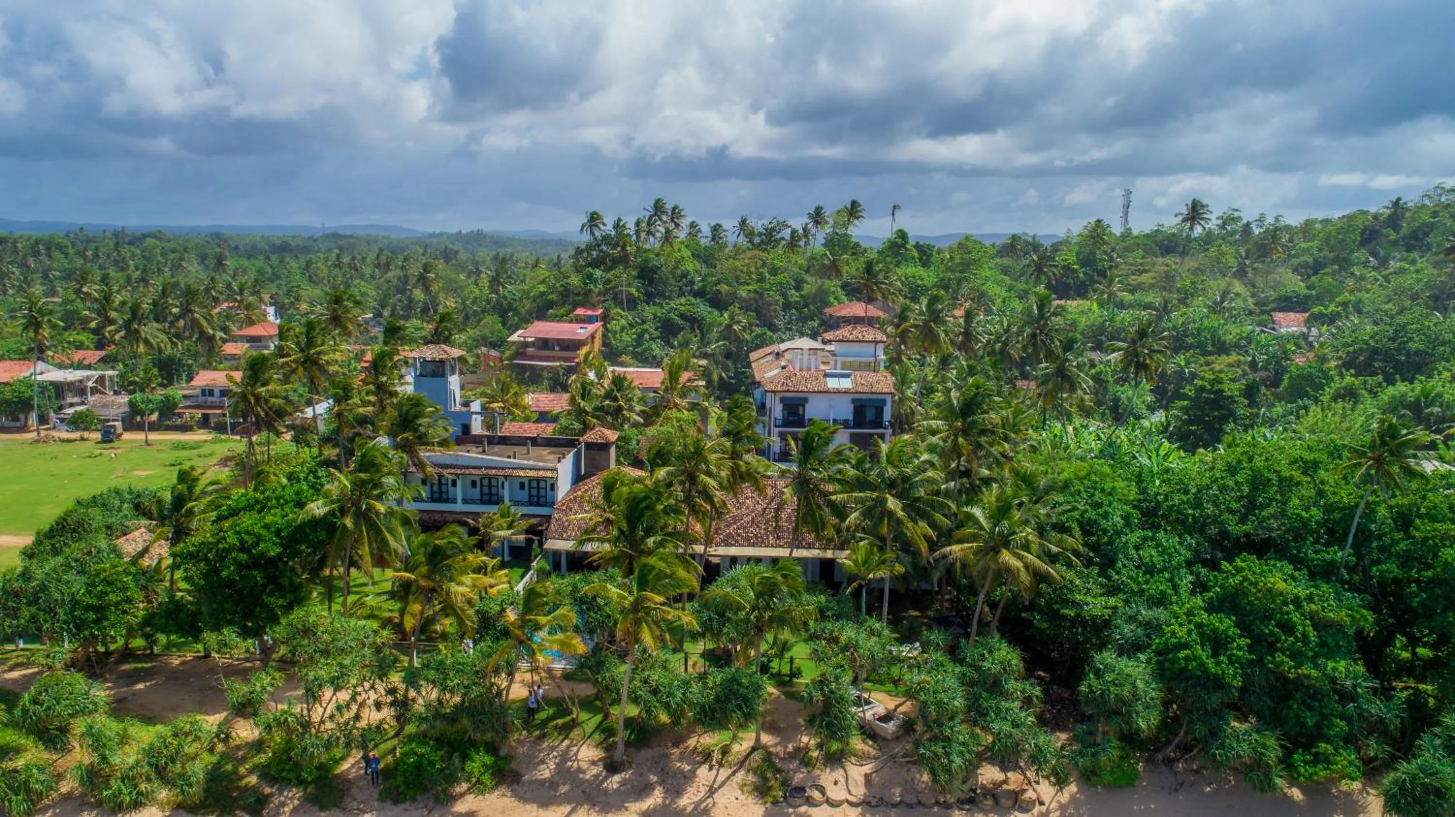 Garden view in Villa Tissa Beach Resort