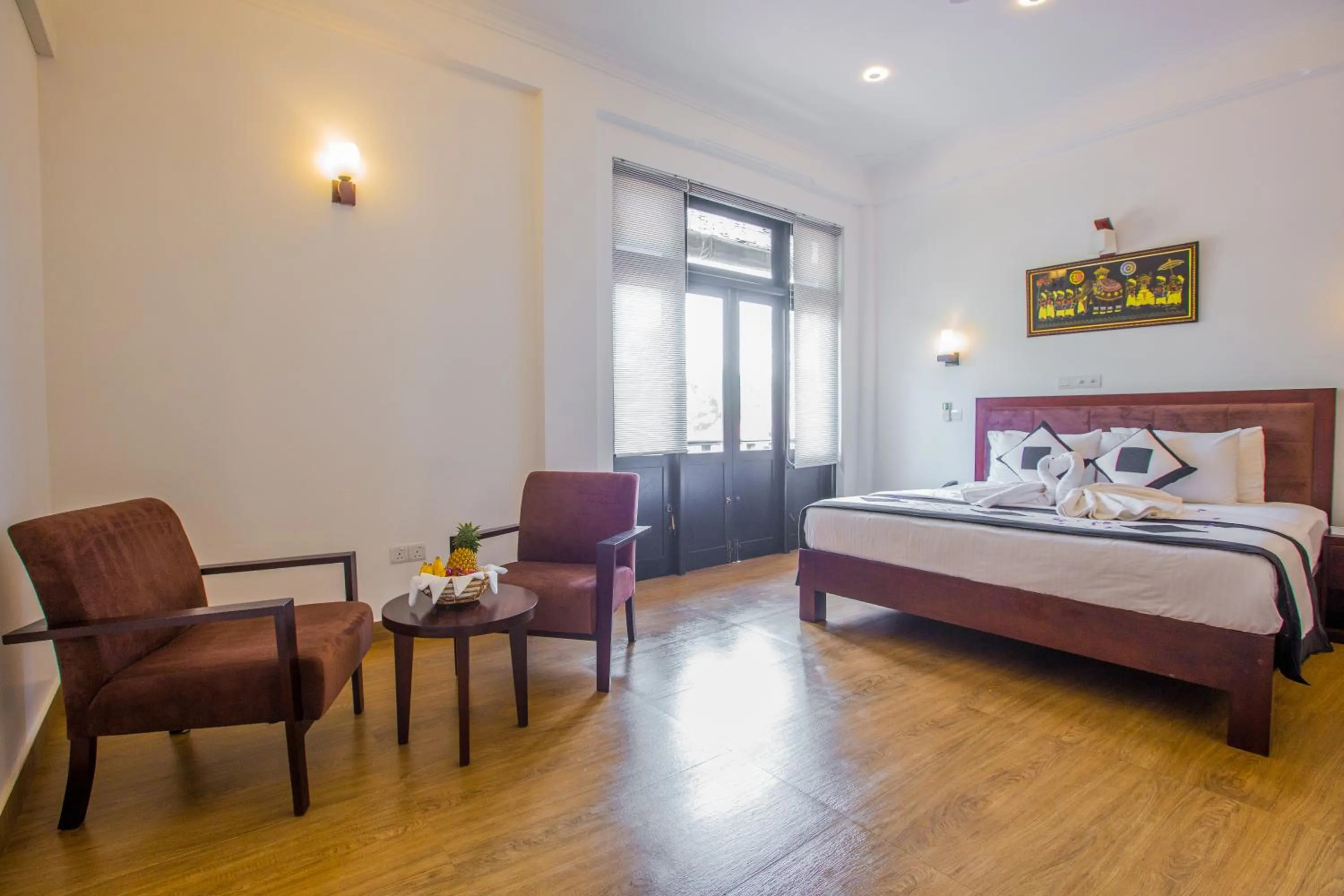 Bed in Villa Tissa Beach Resort