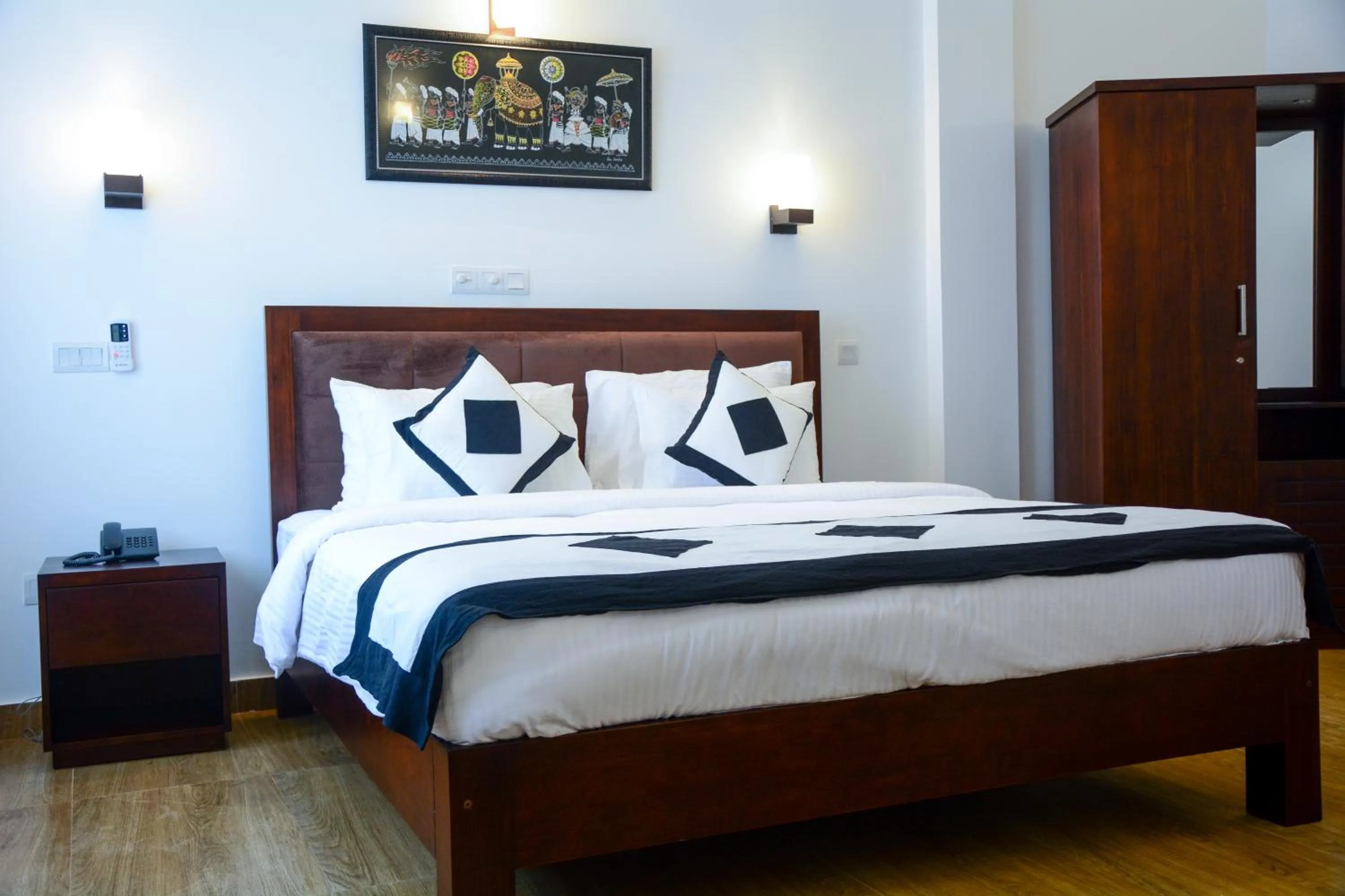 Bed in Villa Tissa Beach Resort