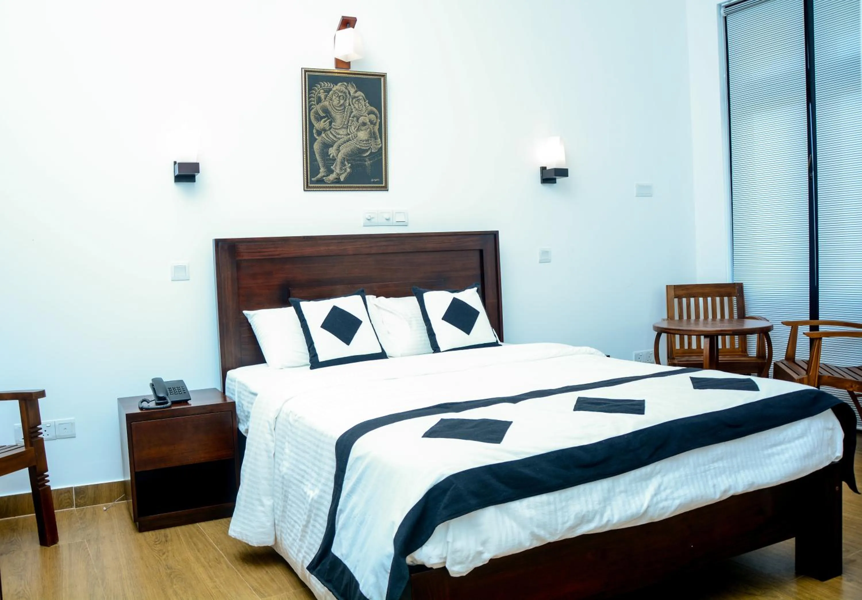 Staff, Bed in Villa Tissa Beach Resort