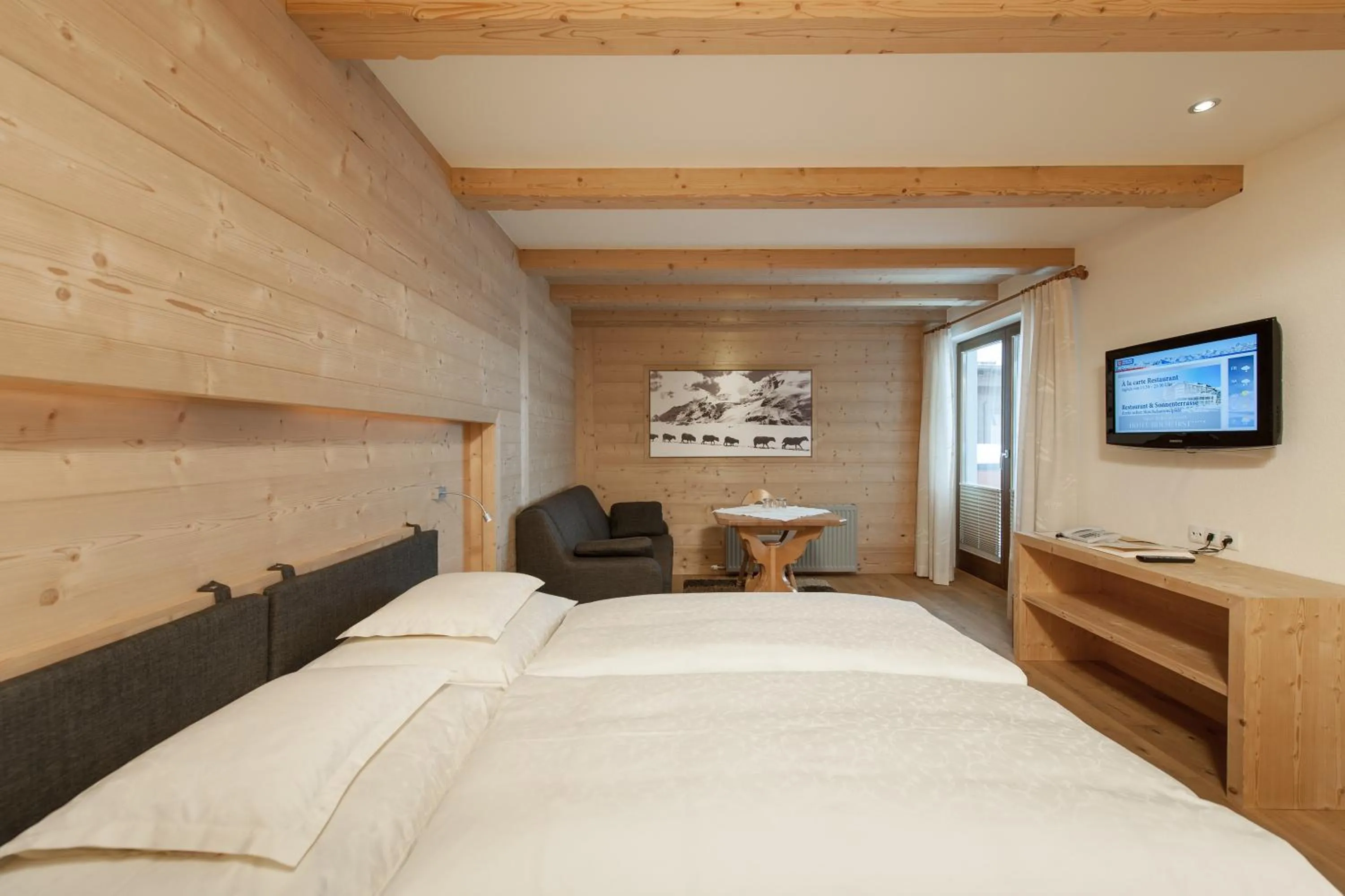Photo of the whole room, Bed in Hotel Garni Pirchhütt