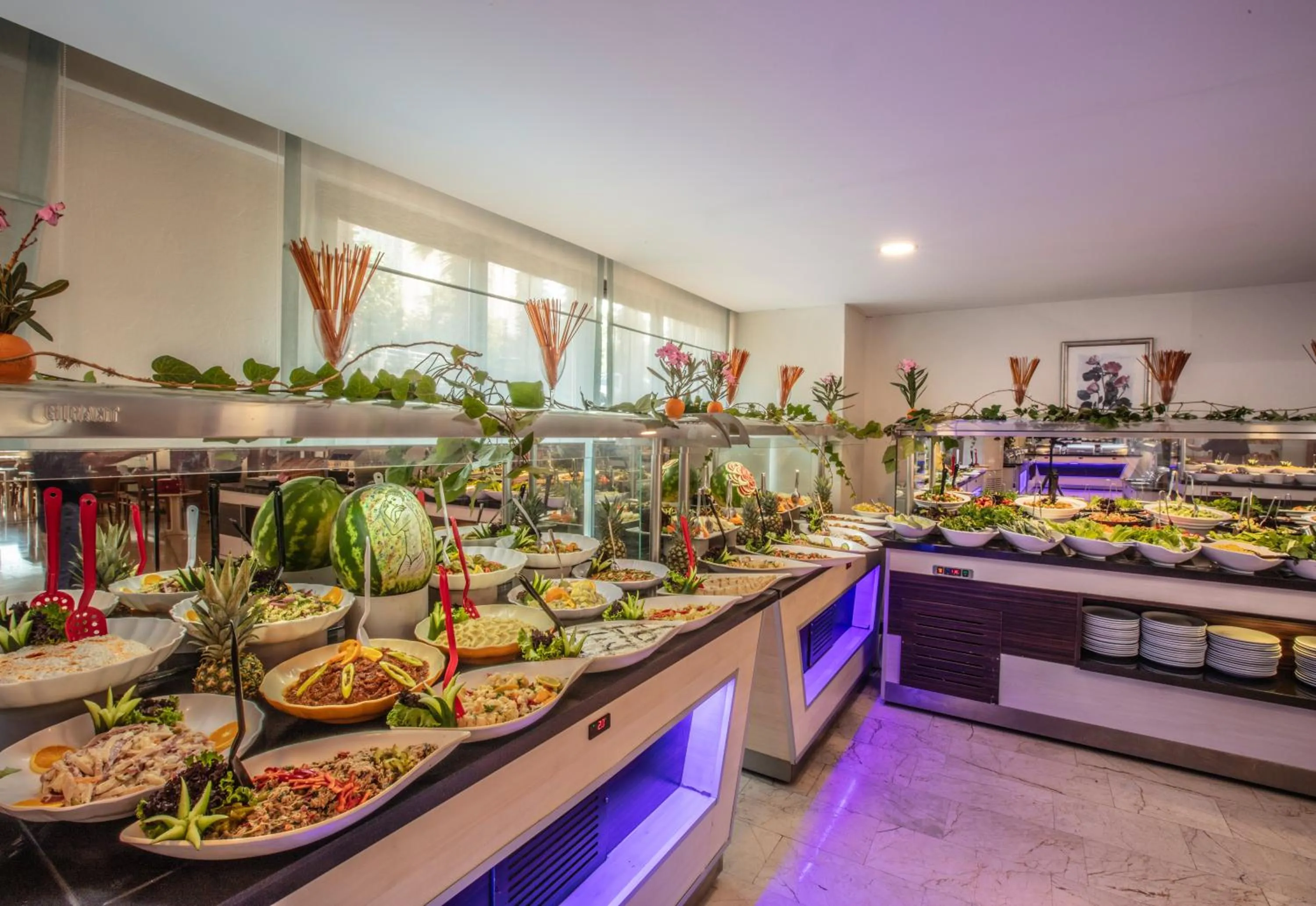 Restaurant/places to eat in Palmin Hotel