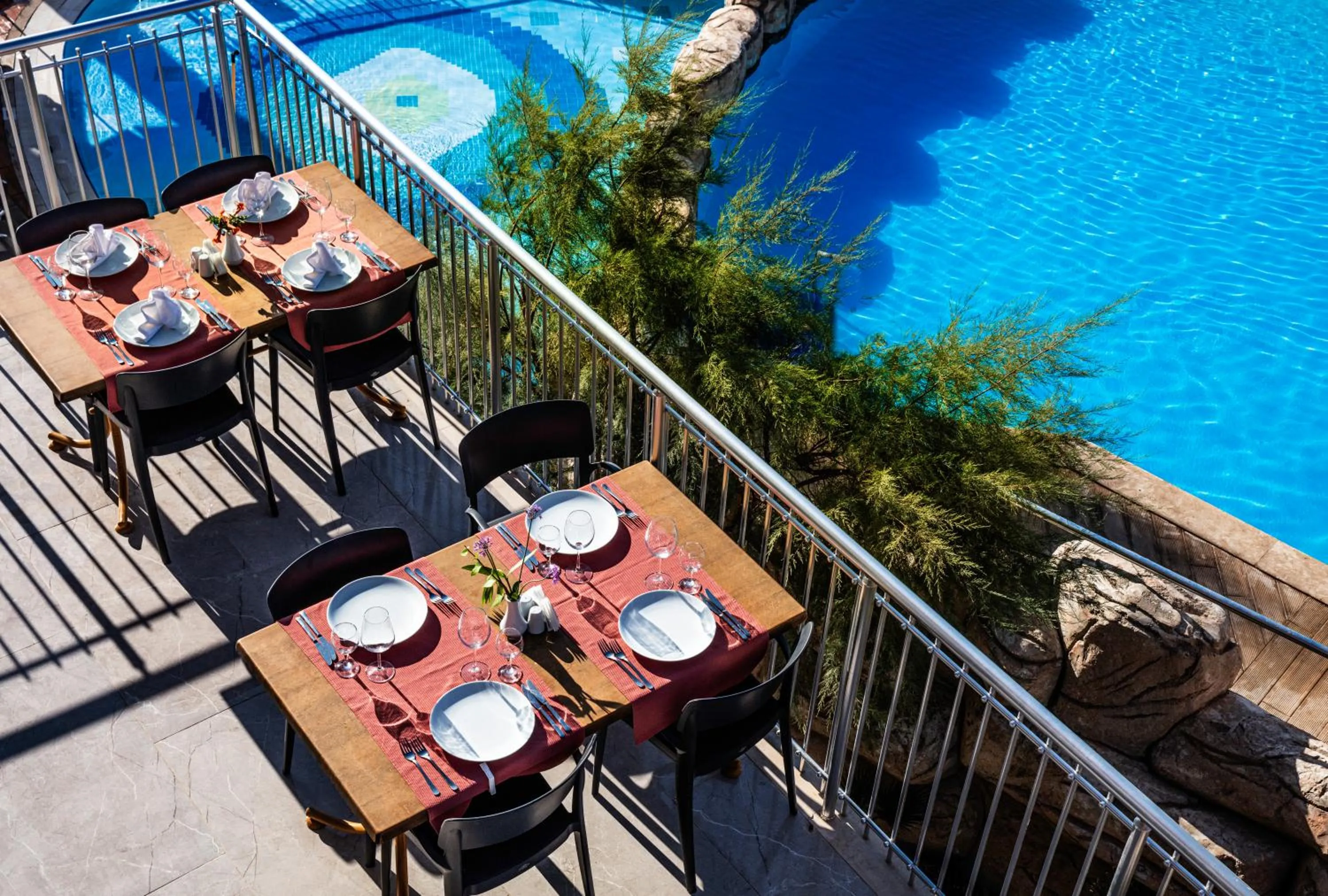 Balcony/Terrace in Palmin Hotel