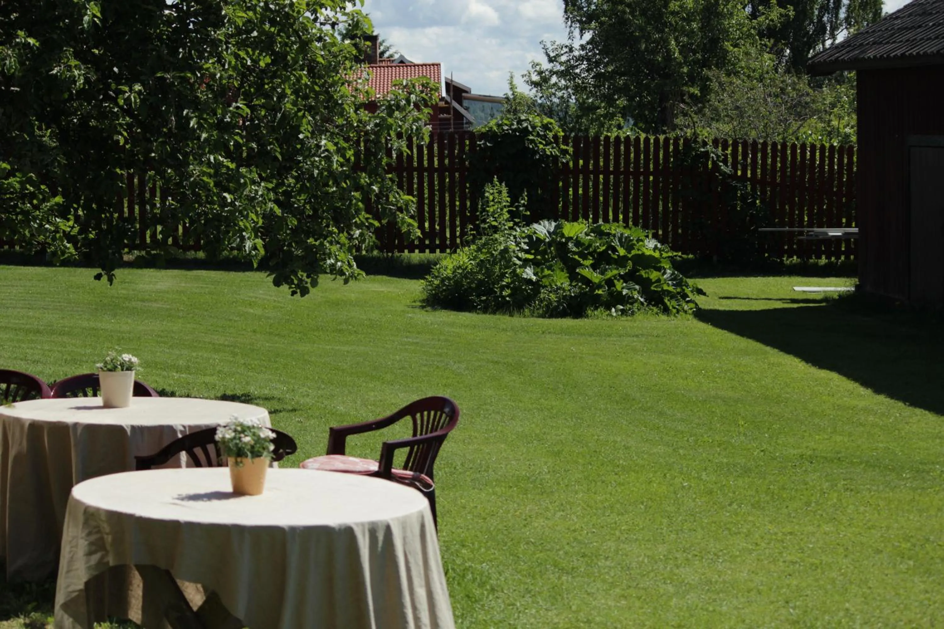 Garden in Backlund Boende i Dalarna