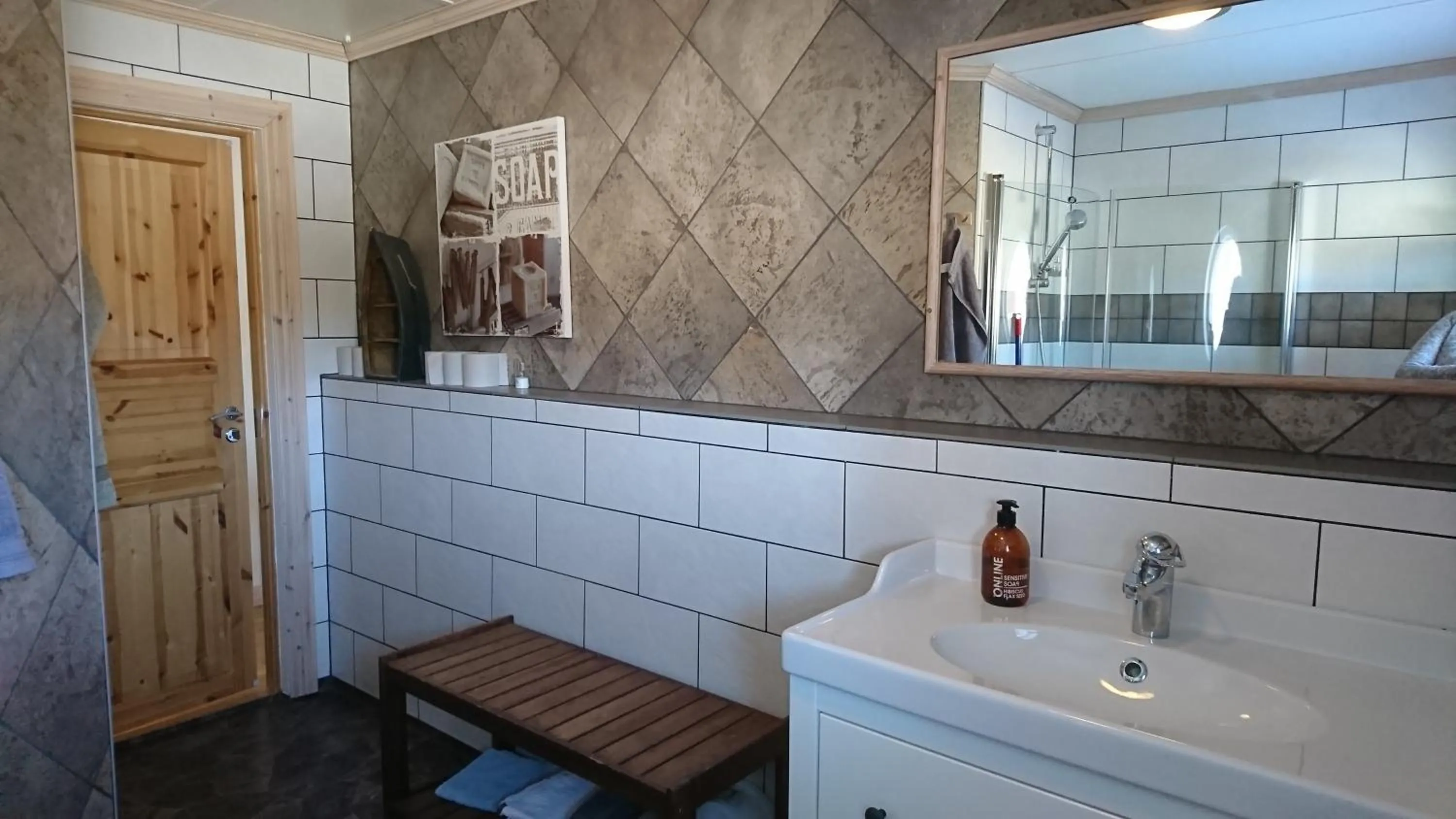 Bathroom in Backlund Boende i Dalarna