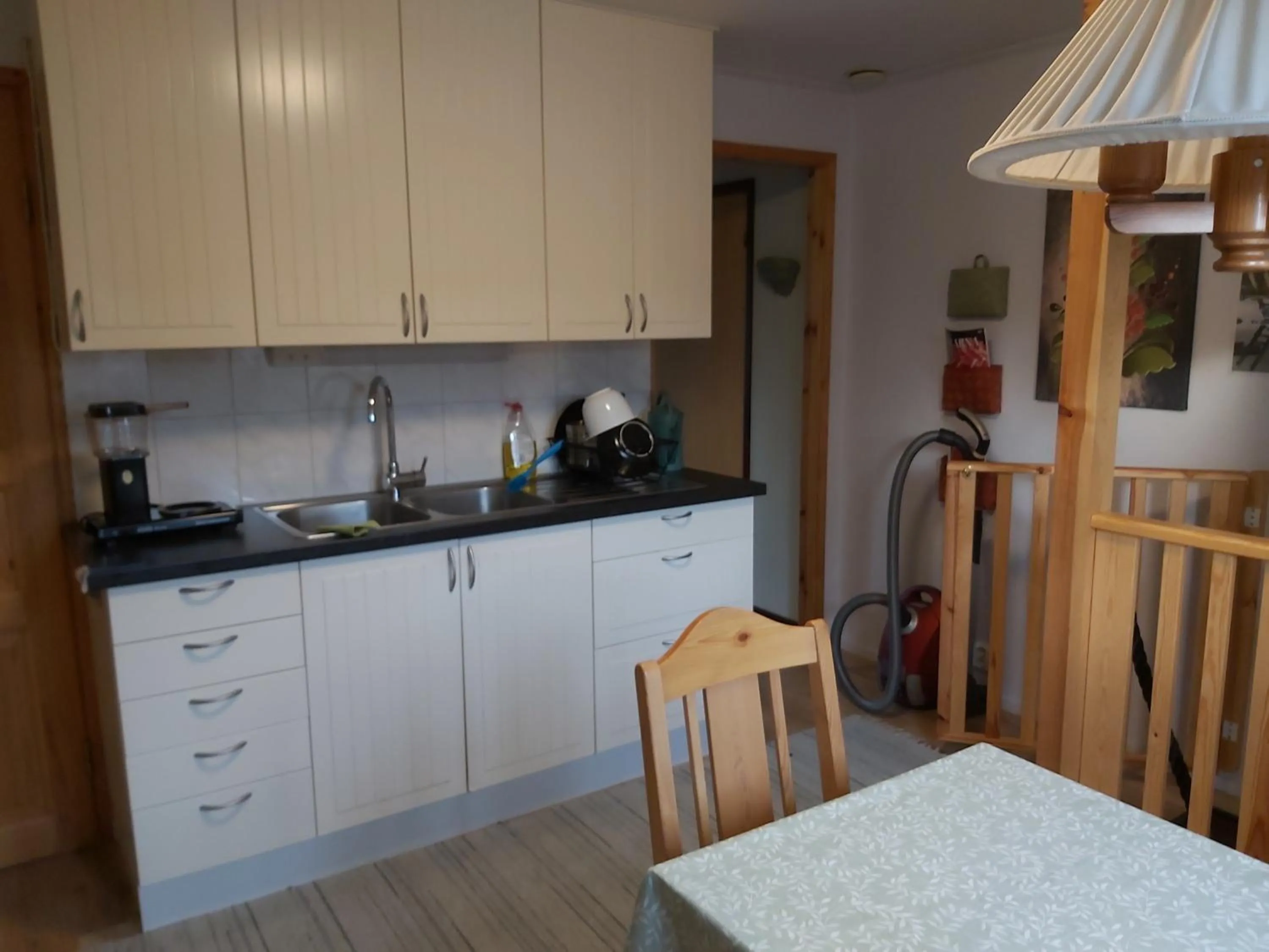 Kitchen or kitchenette in Backlund Boende i Dalarna