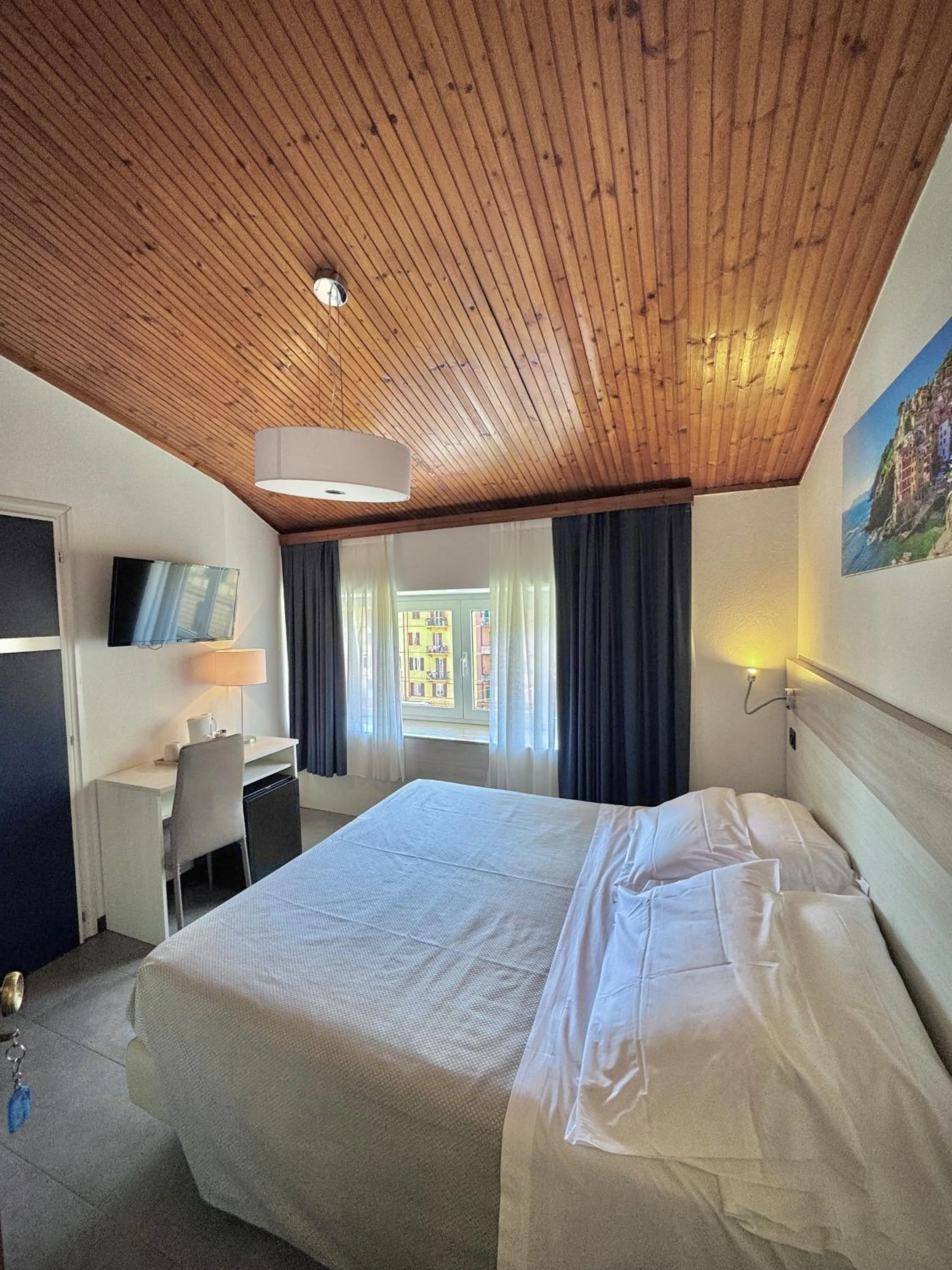 Bed in Hotel Venezia