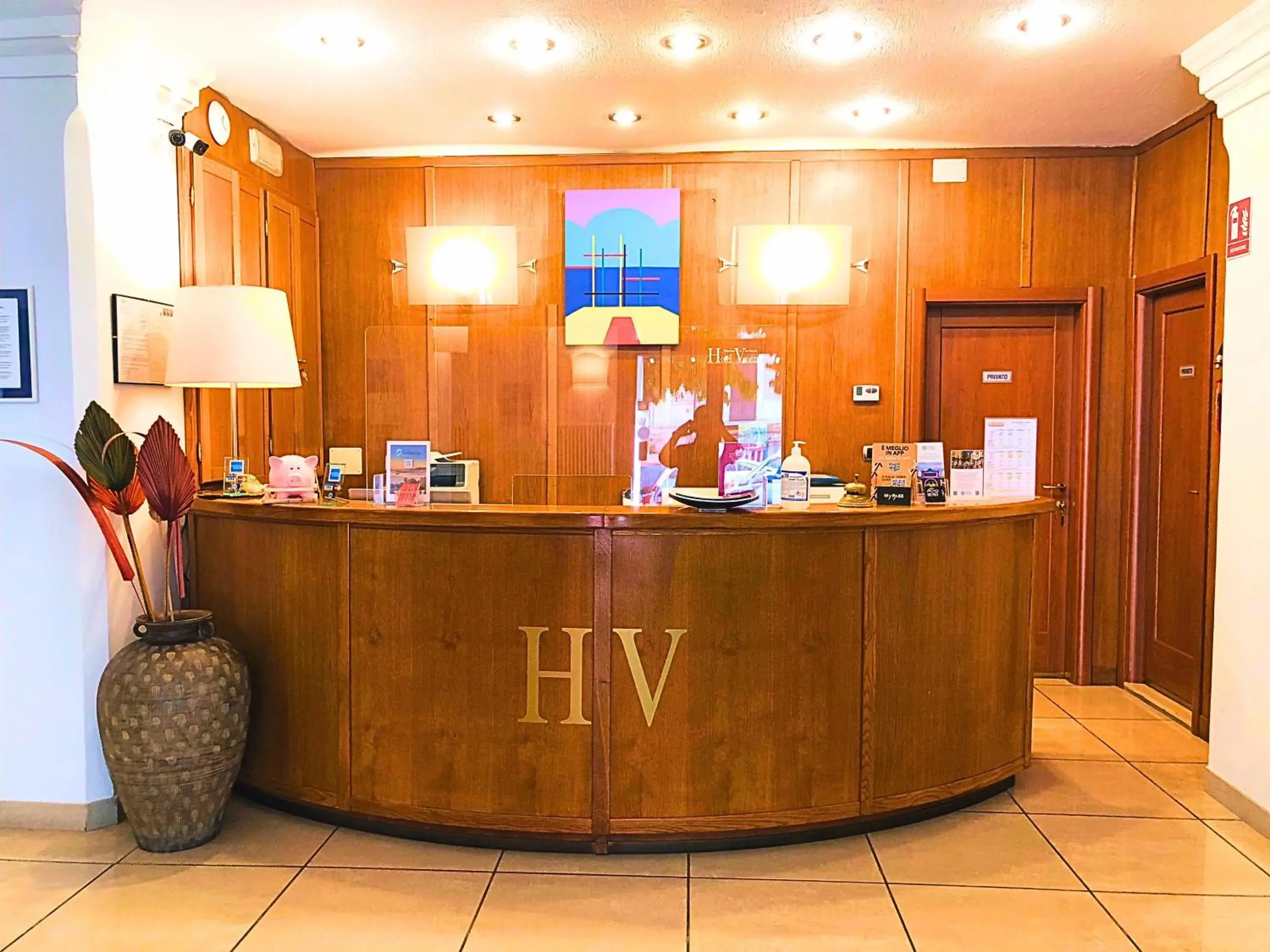 Lobby or reception in Hotel Venezia Lobby or reception in Hotel Venezia