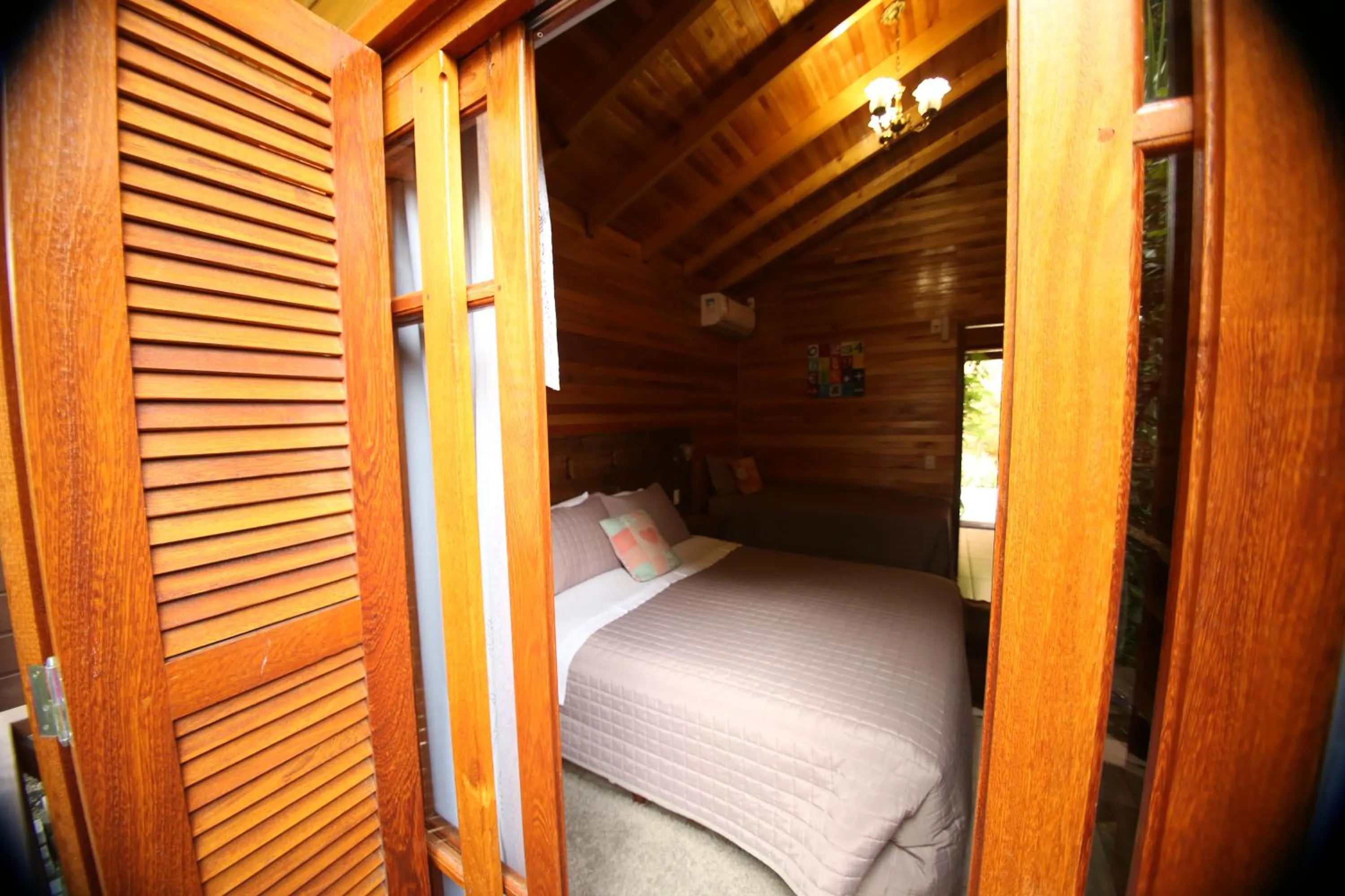 Bed in Pousada Vila dos Butias