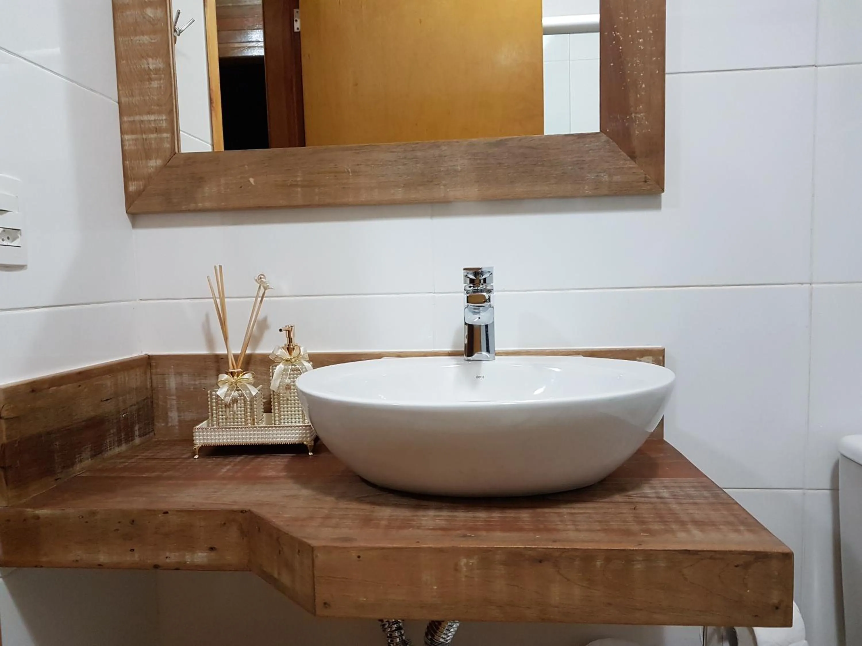 Bathroom in Pousada Vila dos Butias
