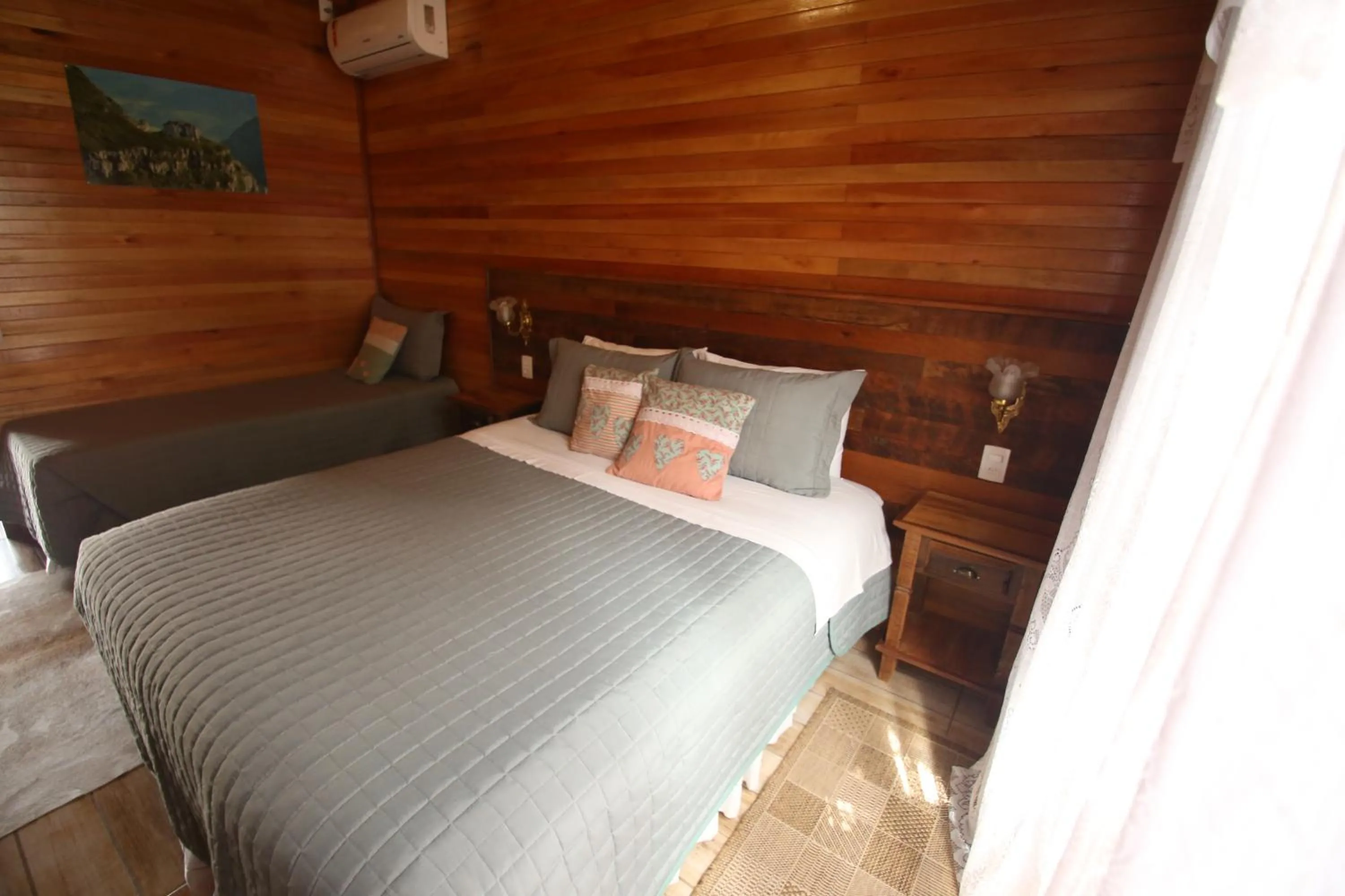 Bed in Pousada Vila dos Butias