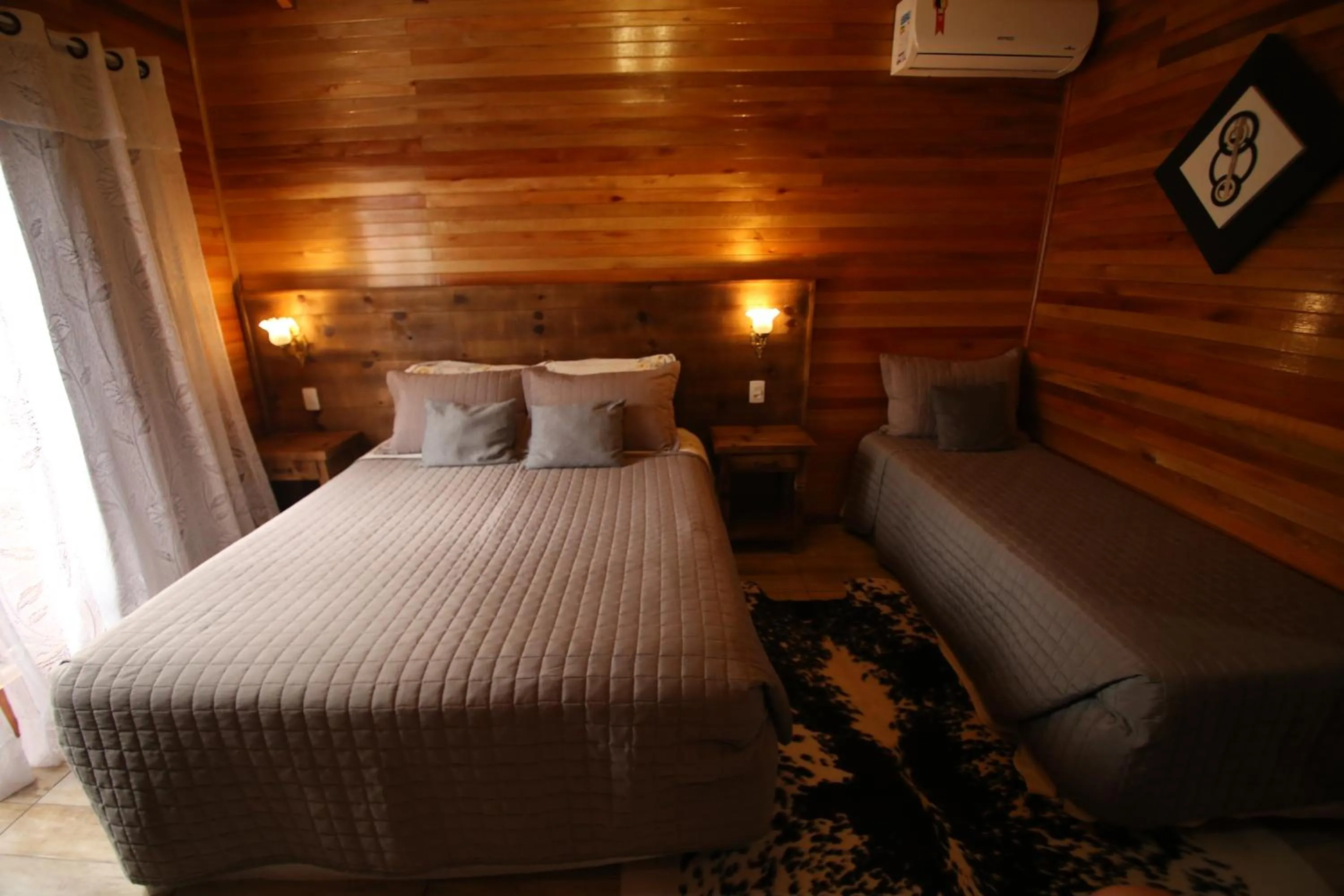 Bed in Pousada Vila dos Butias