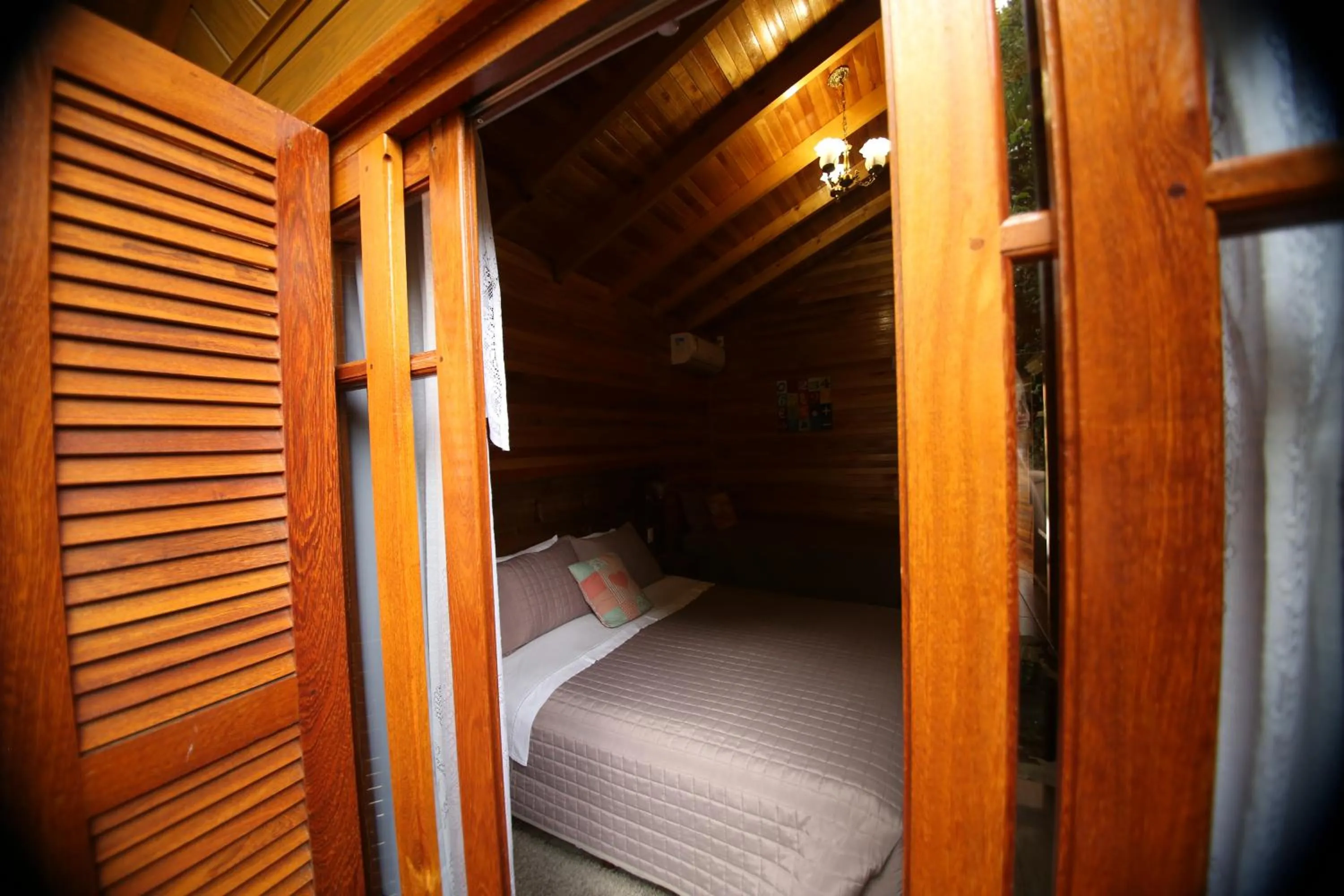 Bed in Pousada Vila dos Butias