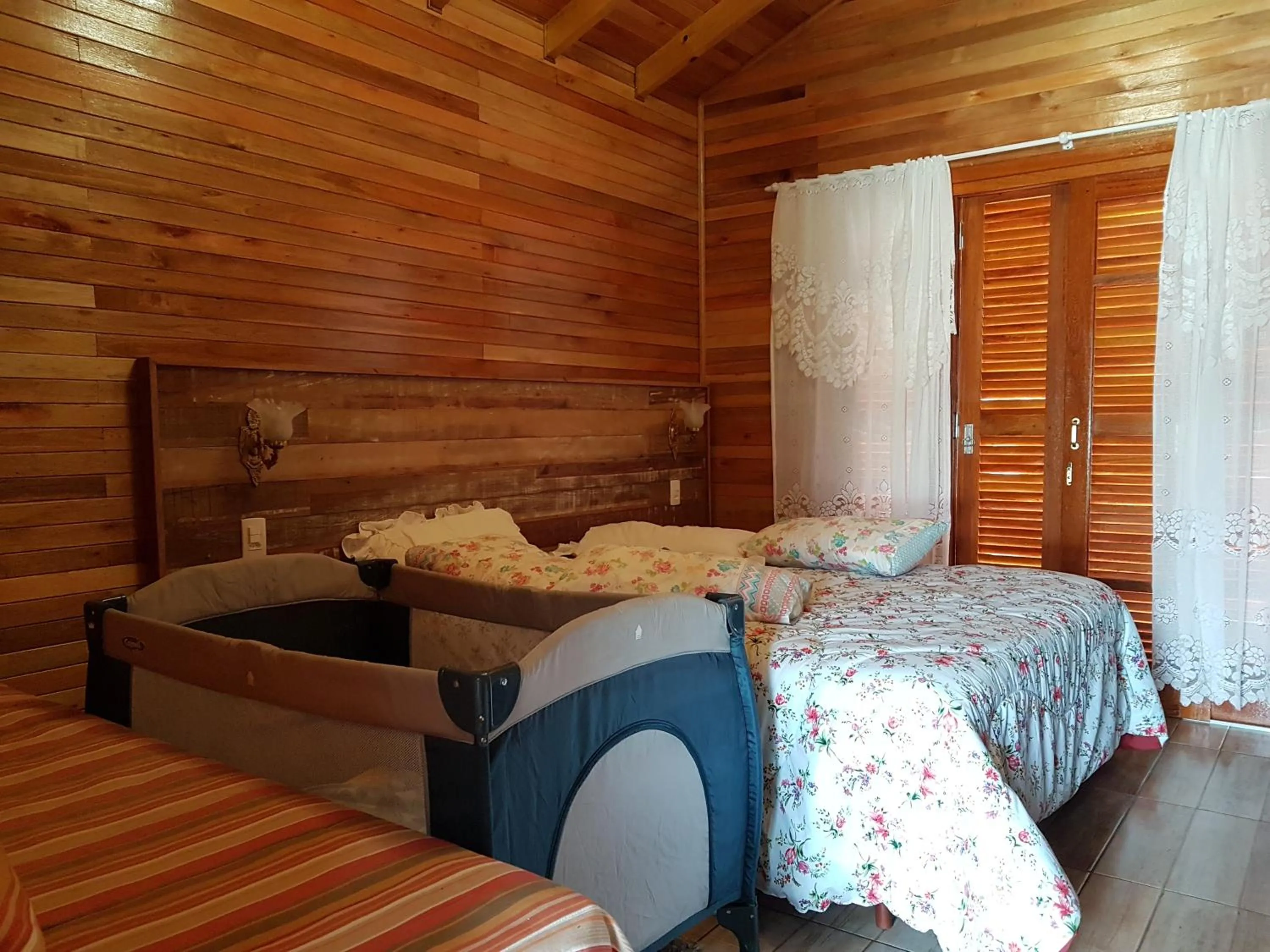 Bed in Pousada Vila dos Butias