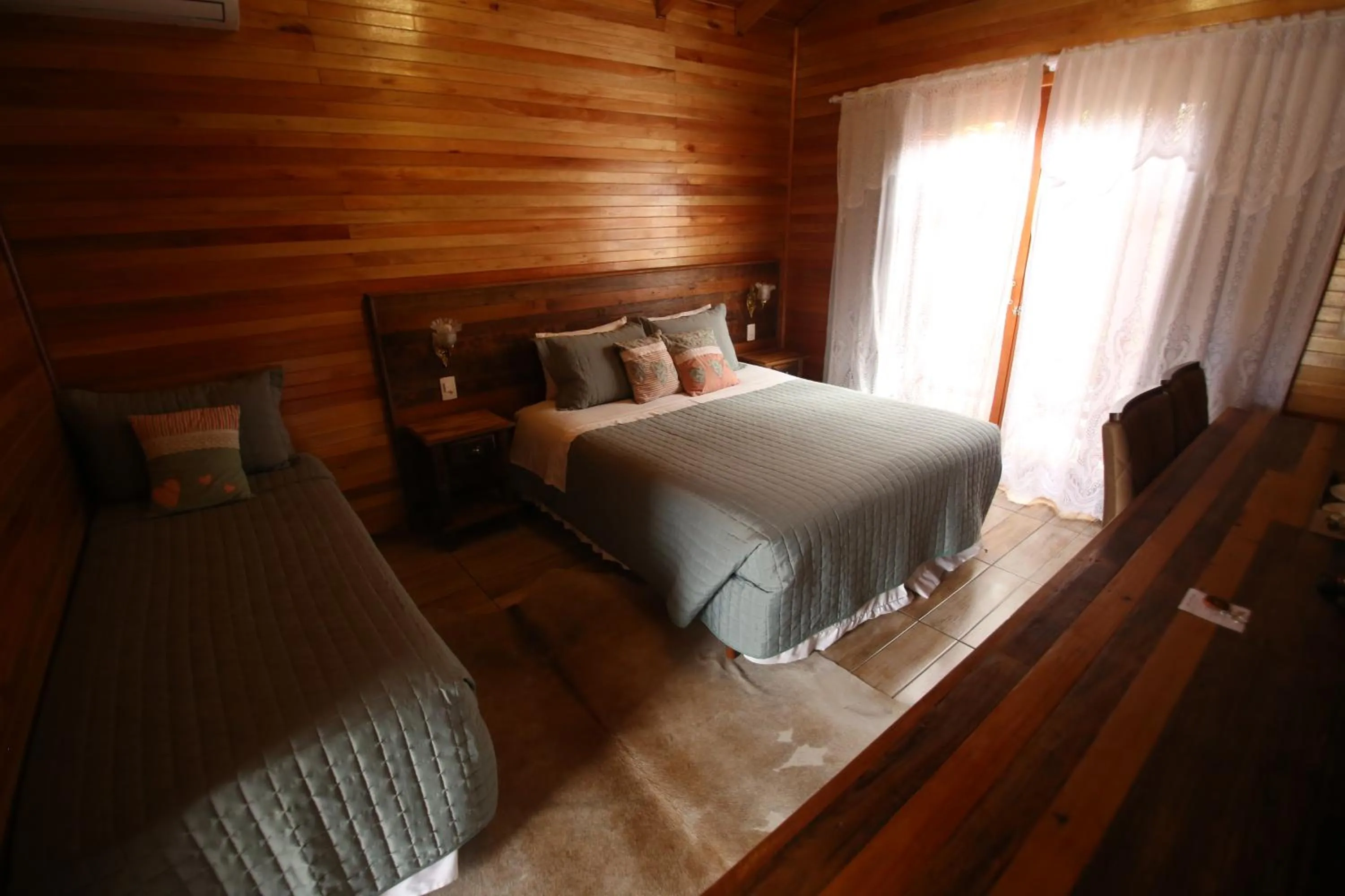 Bed in Pousada Vila dos Butias
