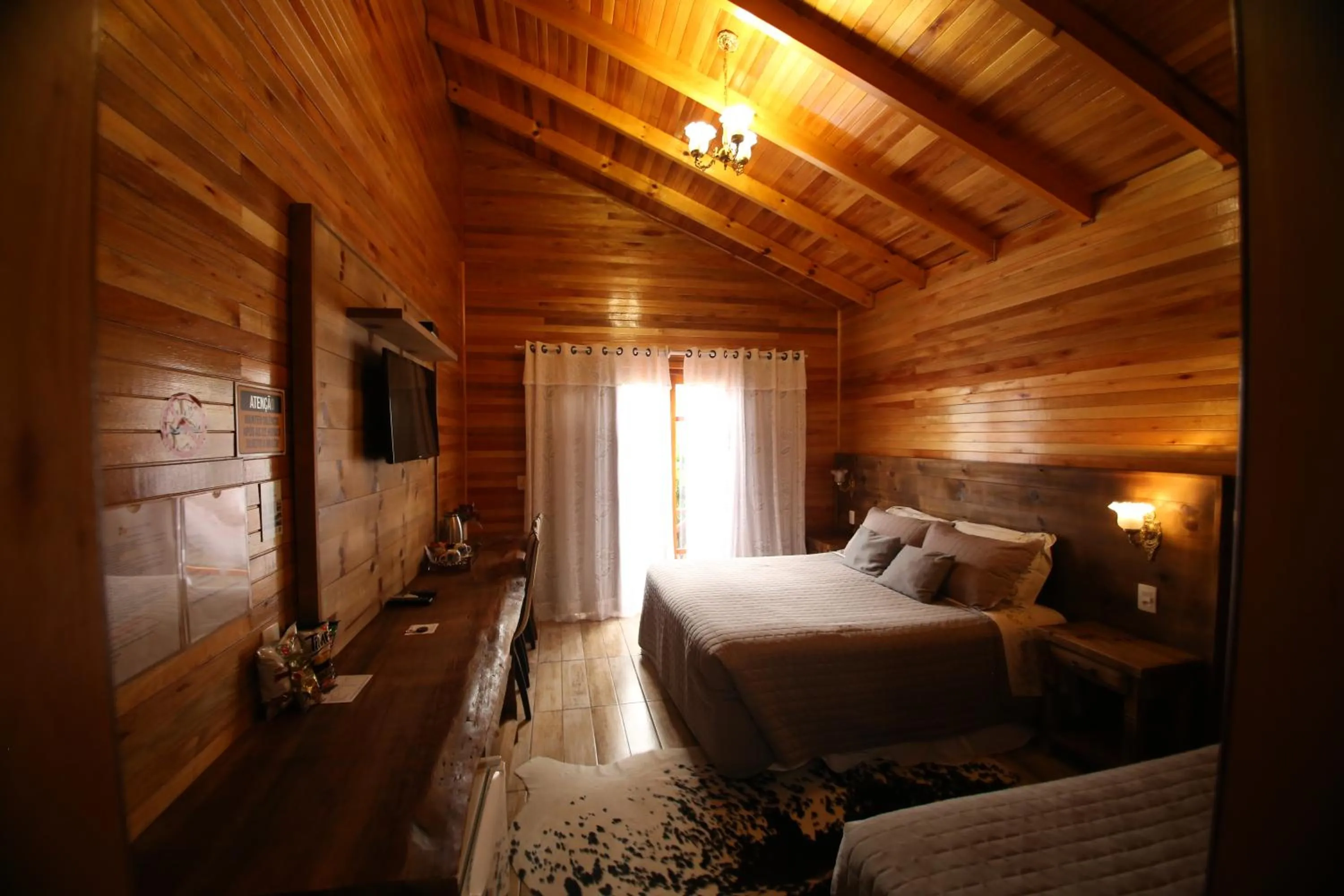 Photo of the whole room, Bed in Pousada Vila dos Butias