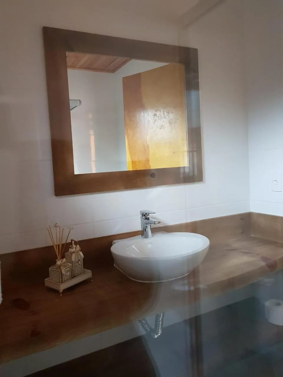 Bathroom in Pousada Vila dos Butias